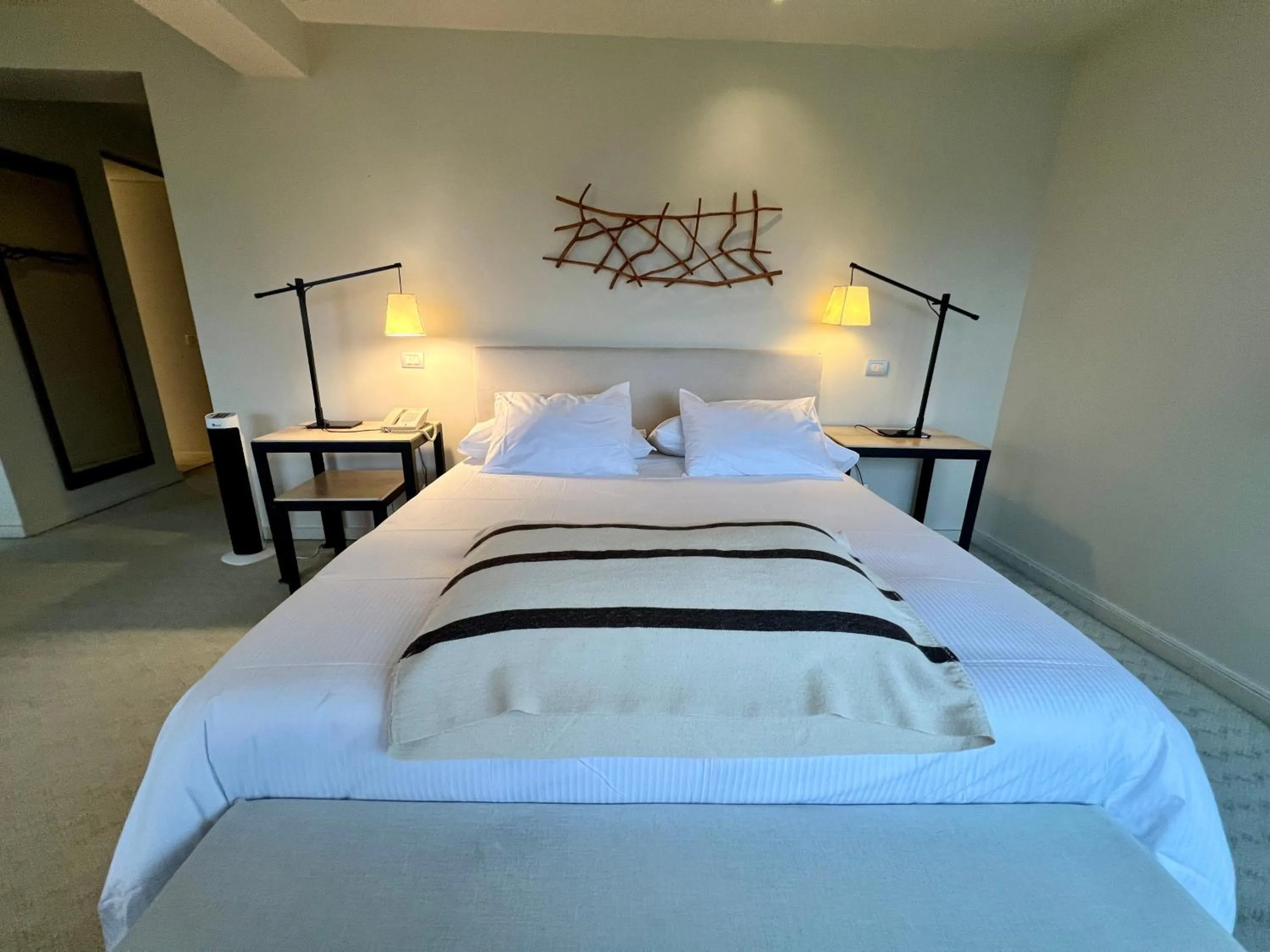 Bed in Hotel Patagonico