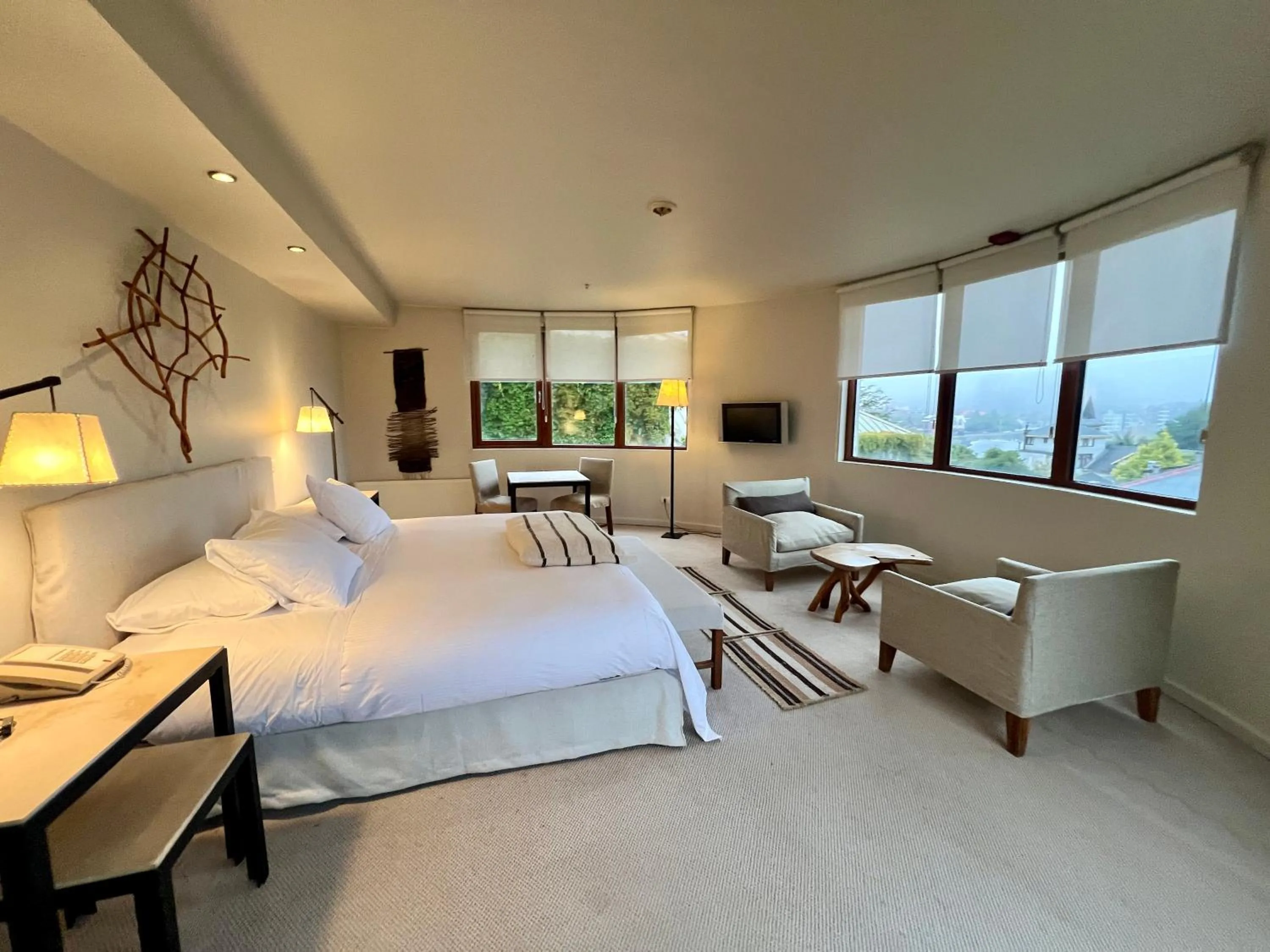 Bed in Hotel Patagonico