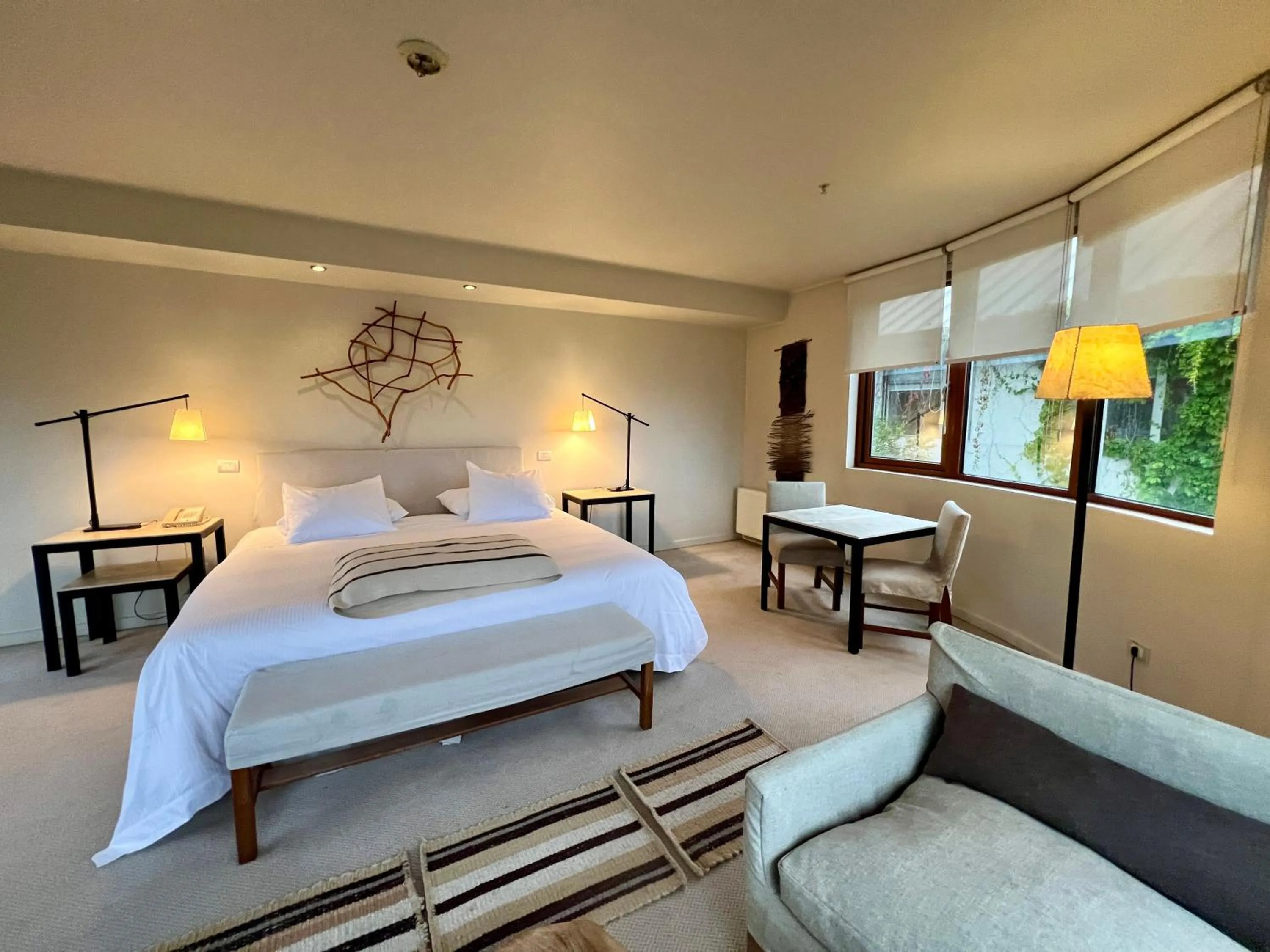 Bed in Hotel Patagonico