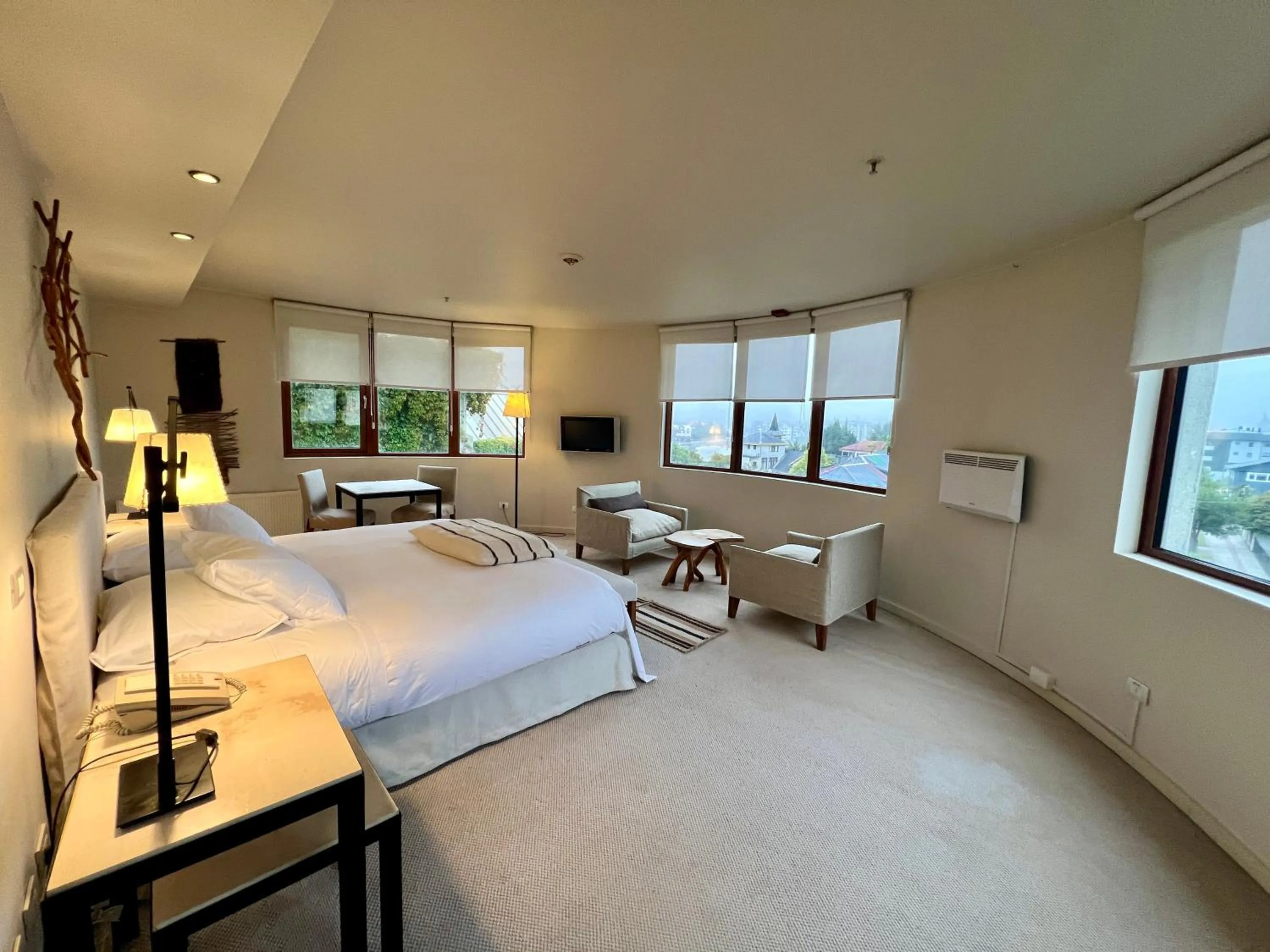 Bed in Hotel Patagonico