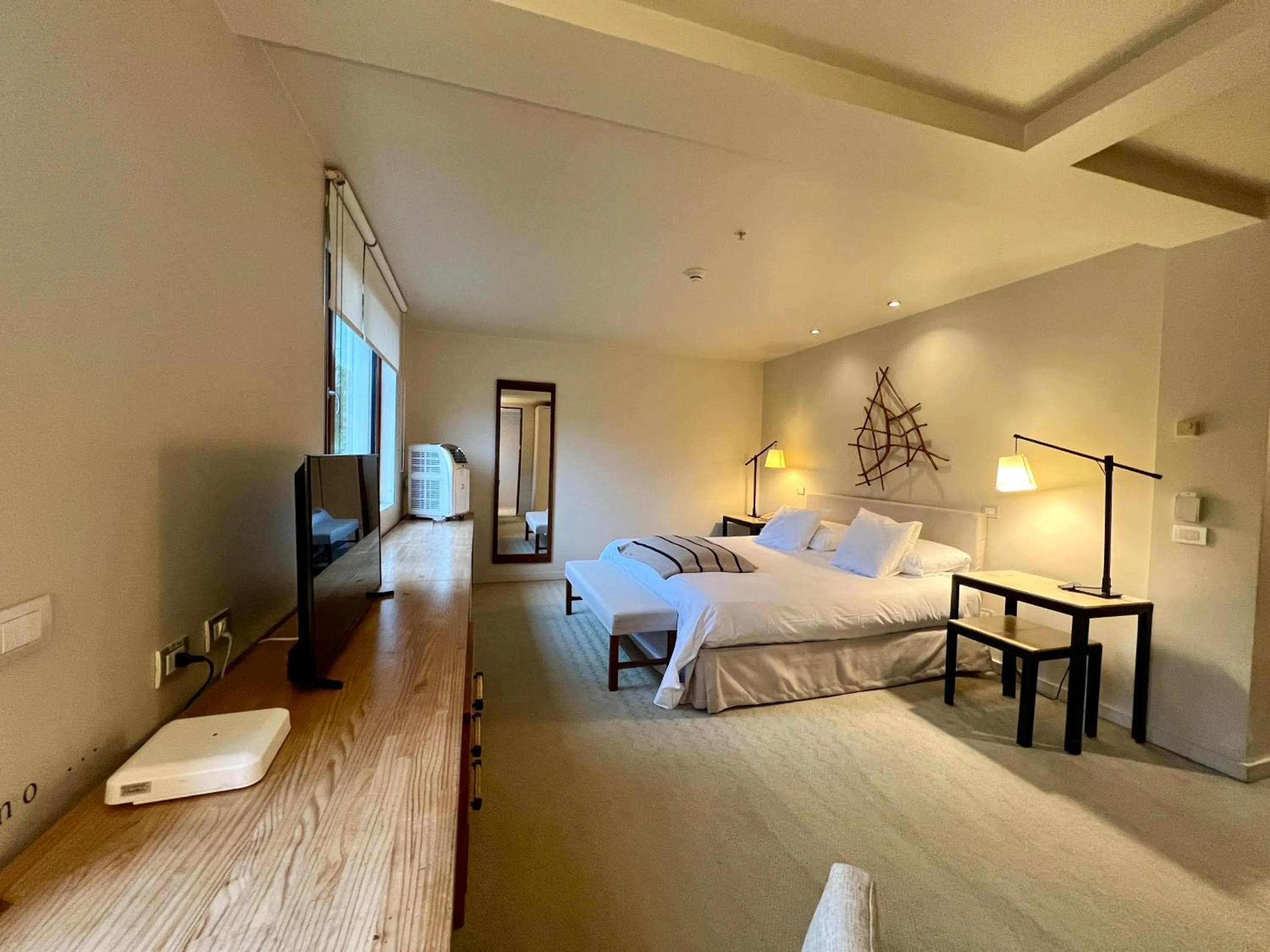 Bed in Hotel Patagonico