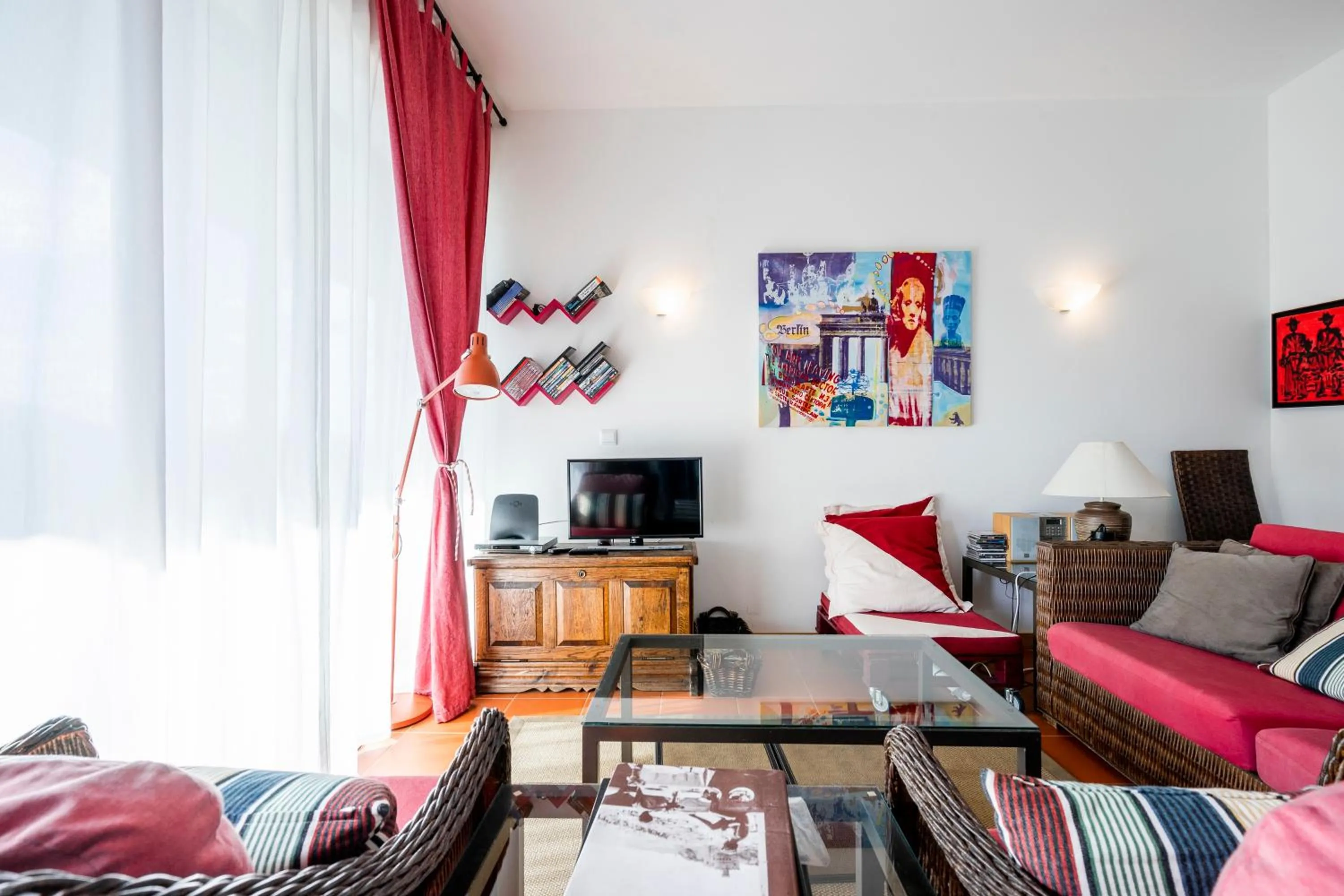 TV and multimedia in Golf Residence Apartment