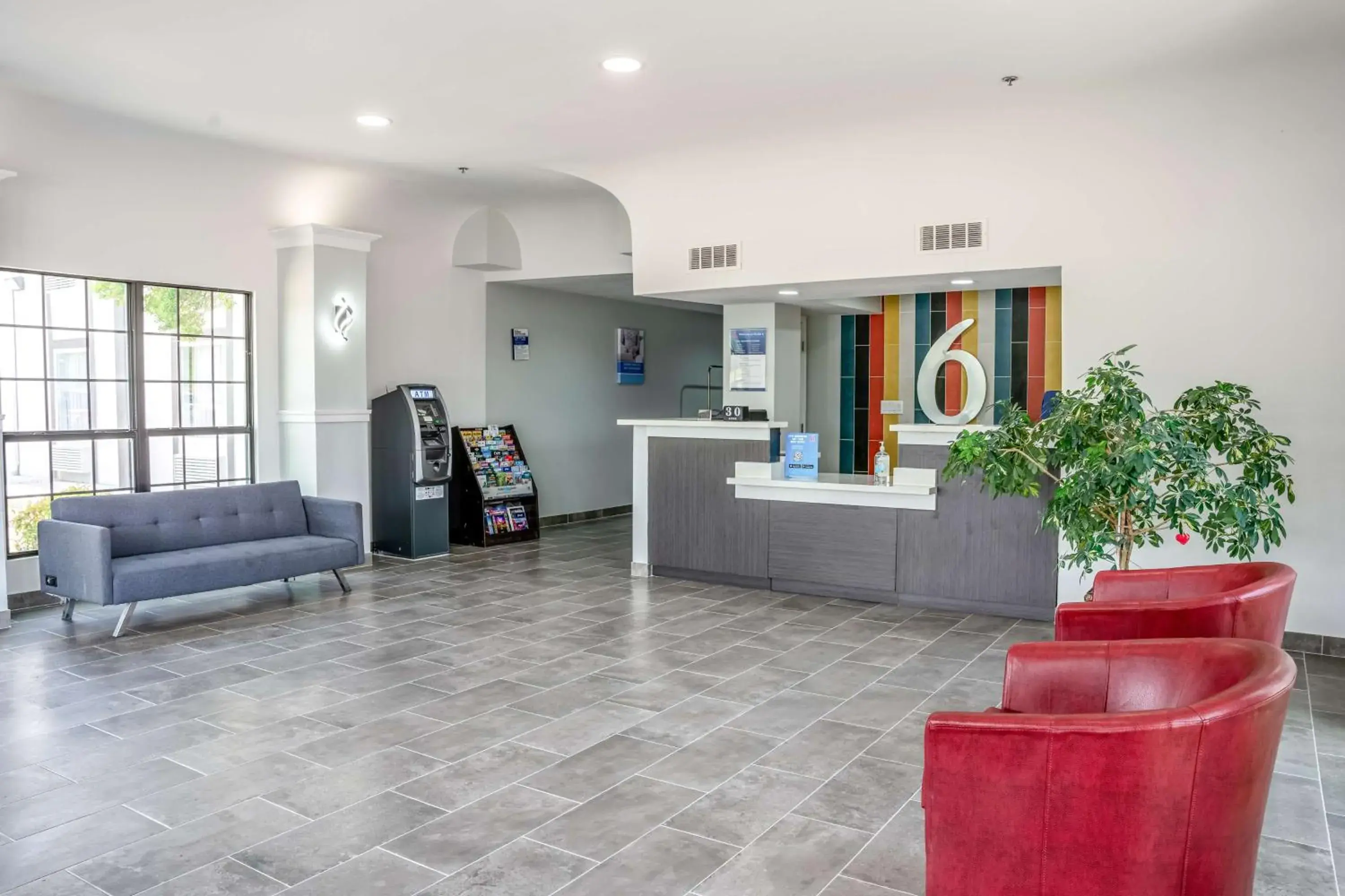 Lobby or reception in Studio 6 Claremore OK Lobby or reception in Studio 6 Claremore OK