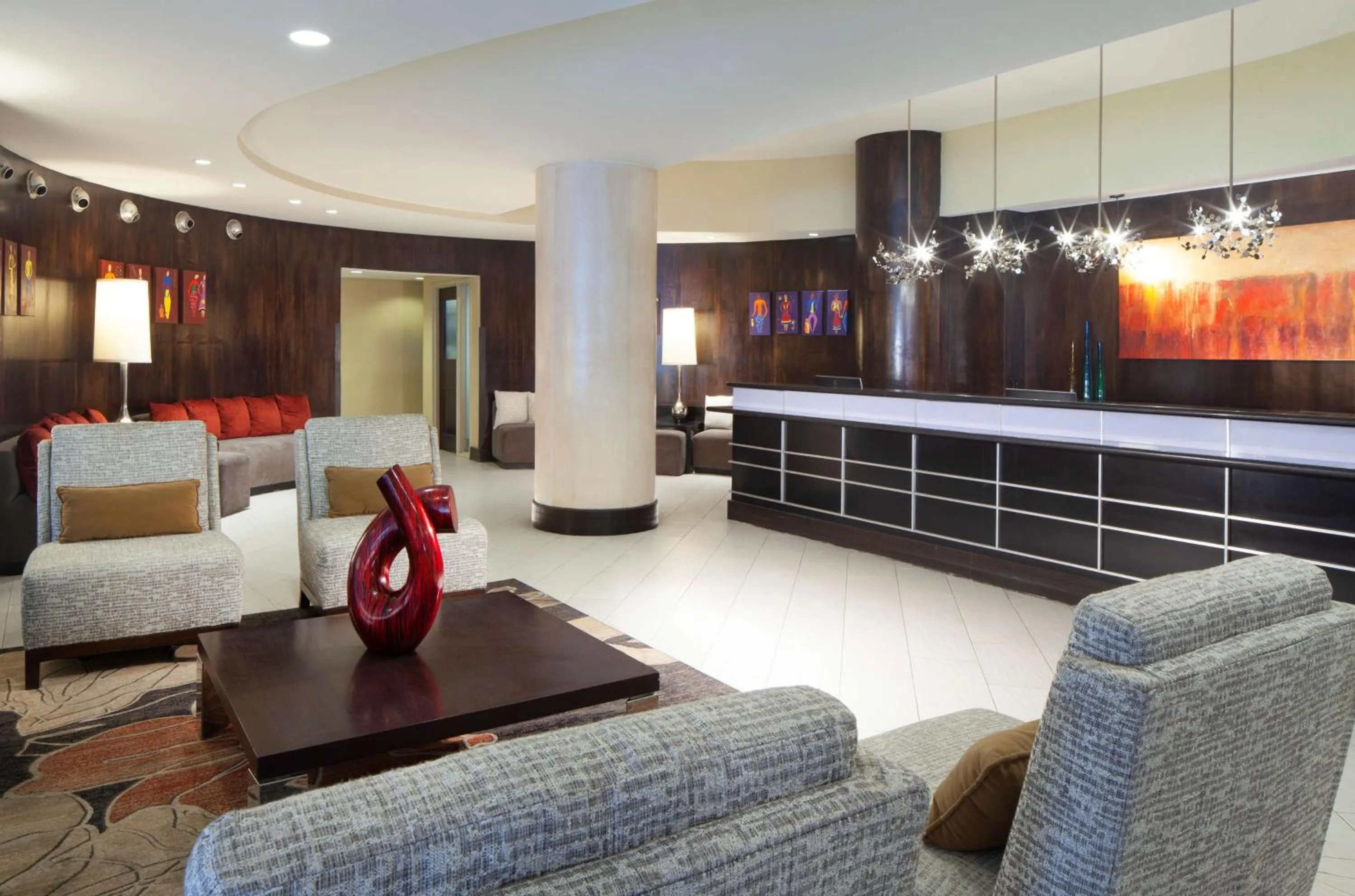 Lobby or reception in DoubleTree by Hilton El Paso Downtown