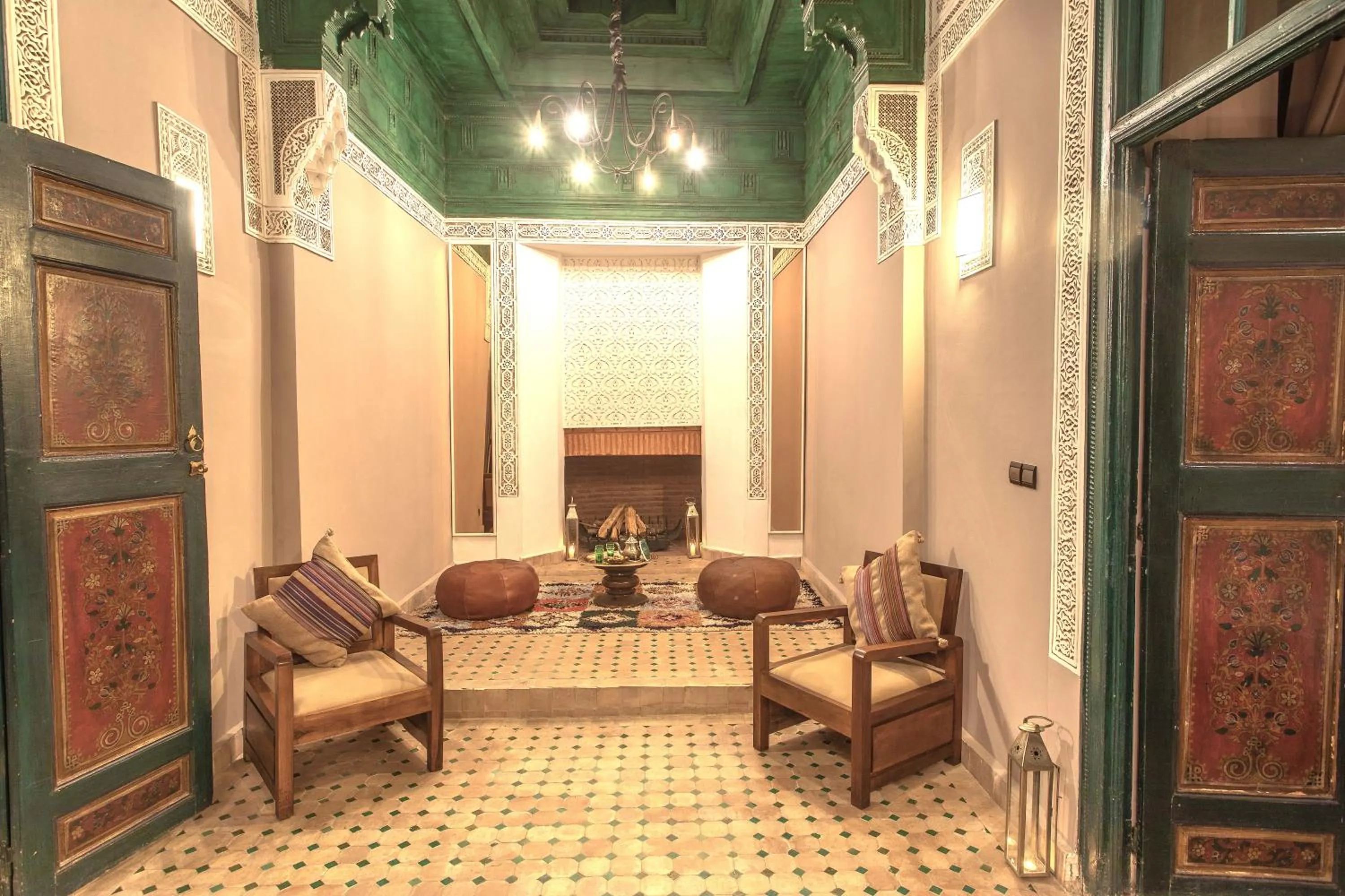 Living room in Le Medina Privilège Riad & Spa