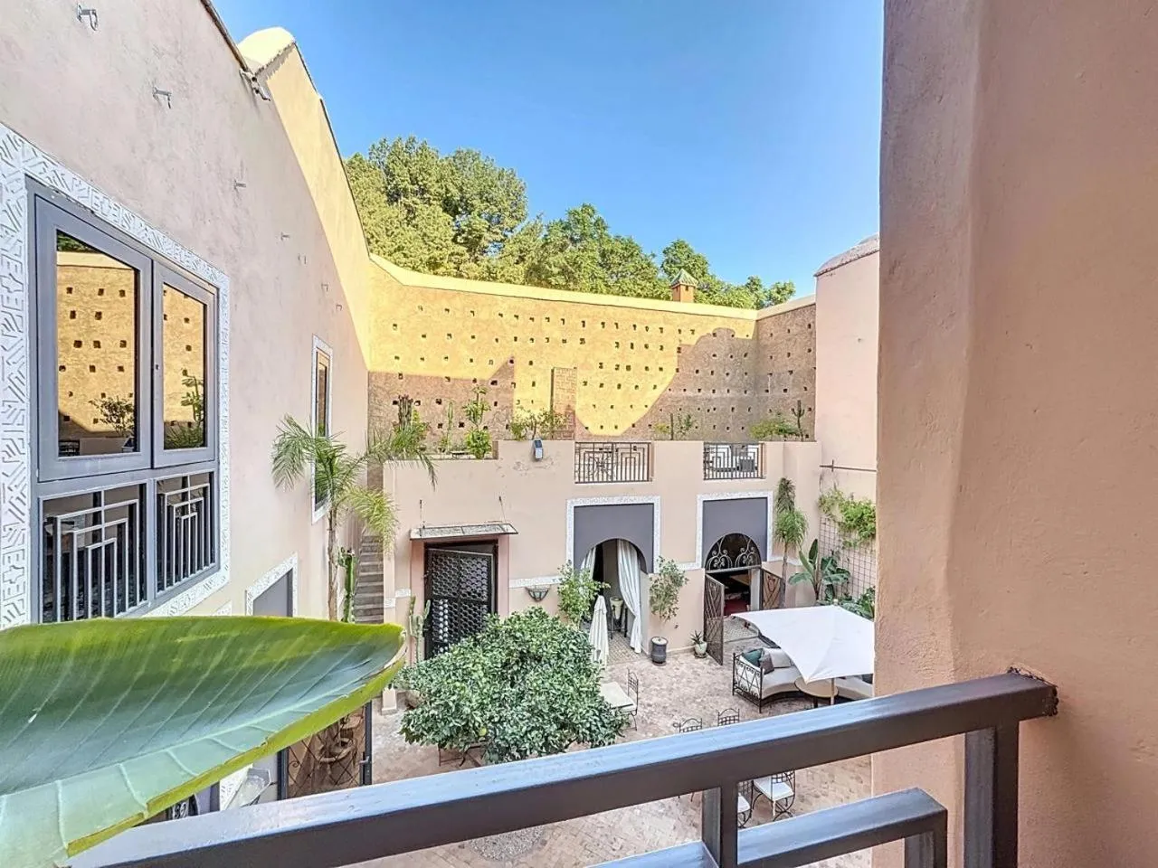 Balcony/Terrace in Le Medina Privilège Riad & Spa