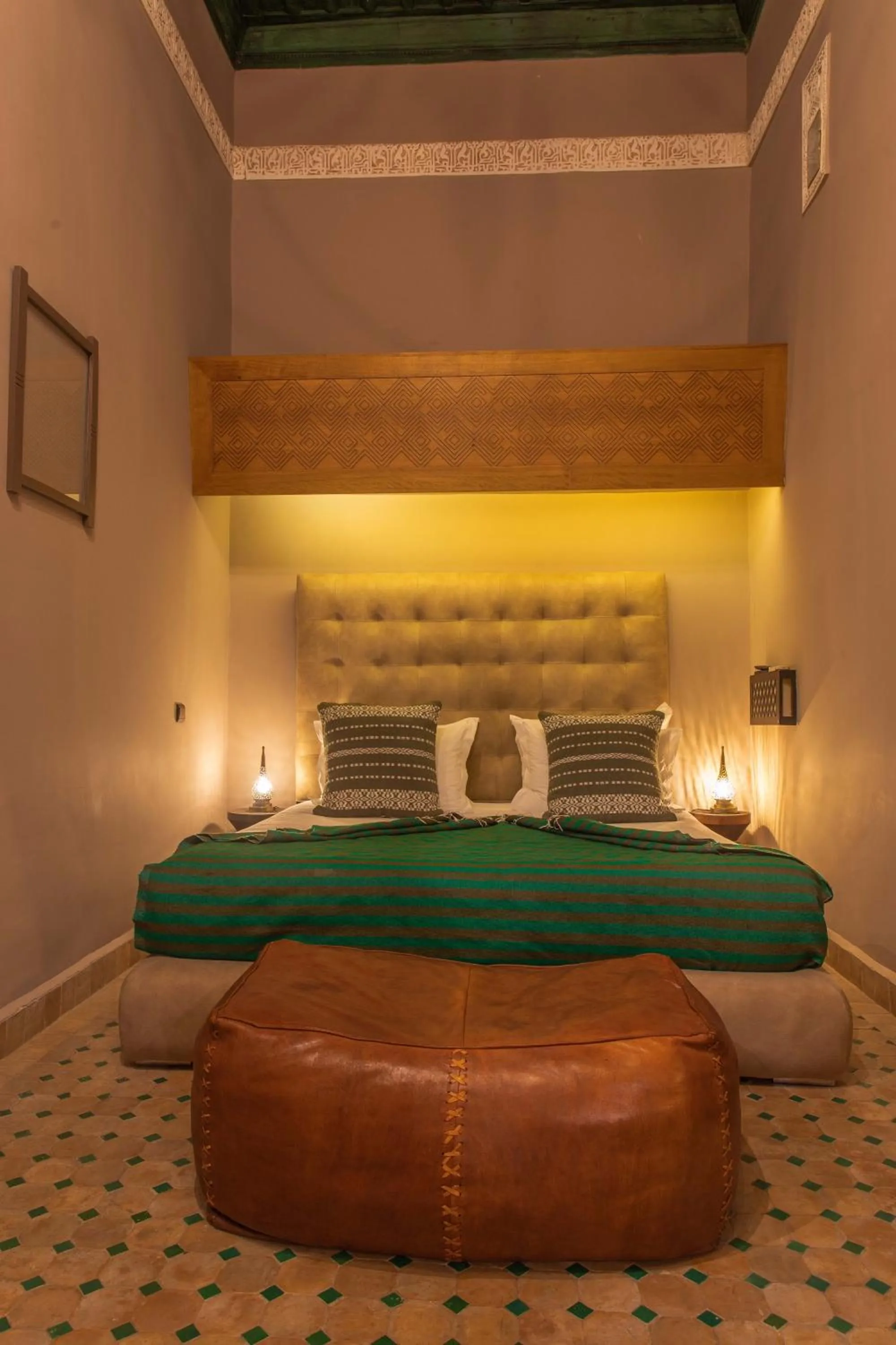 Bed in Le Medina Privilège Riad & Spa