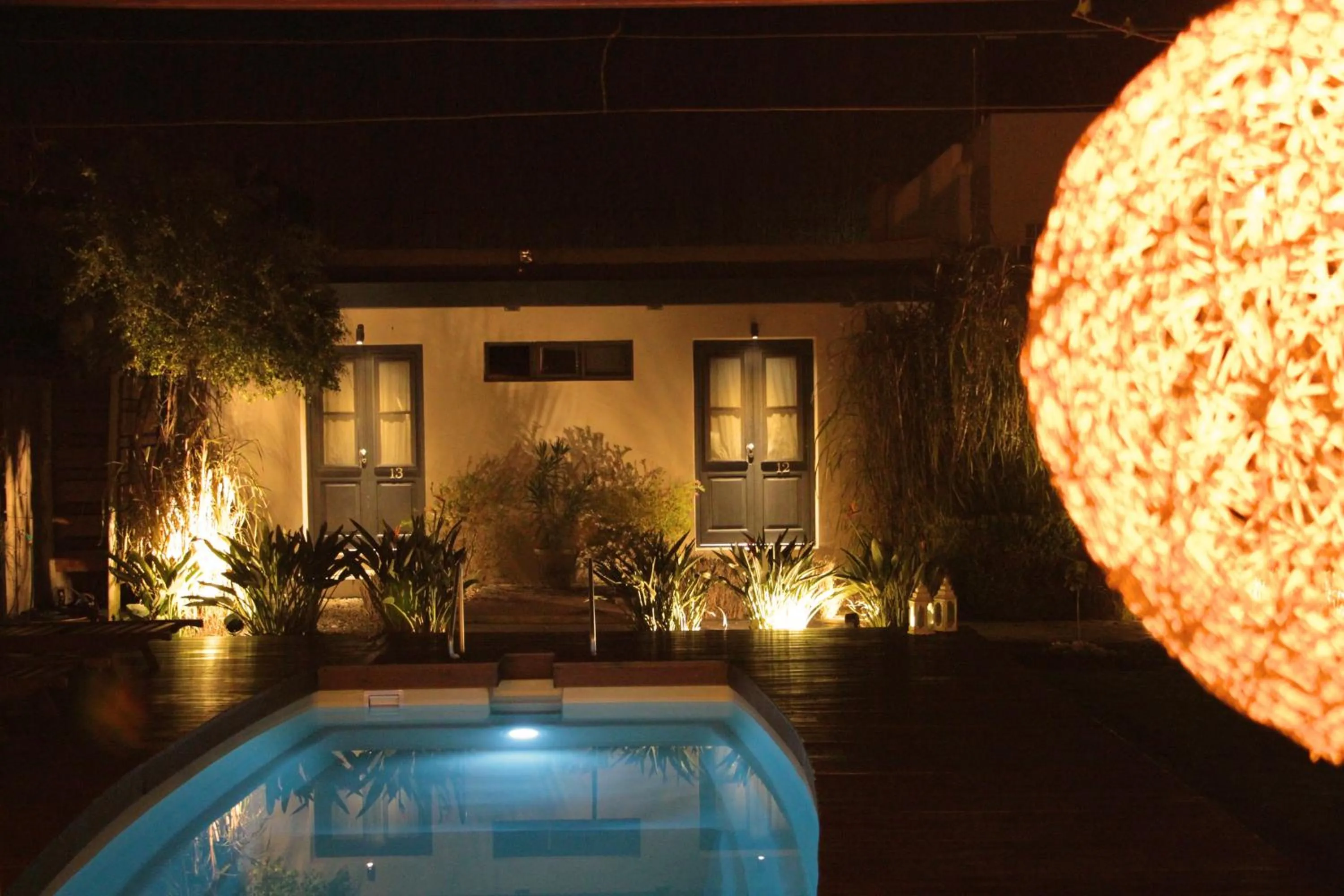 Garden in Posada El Capullo