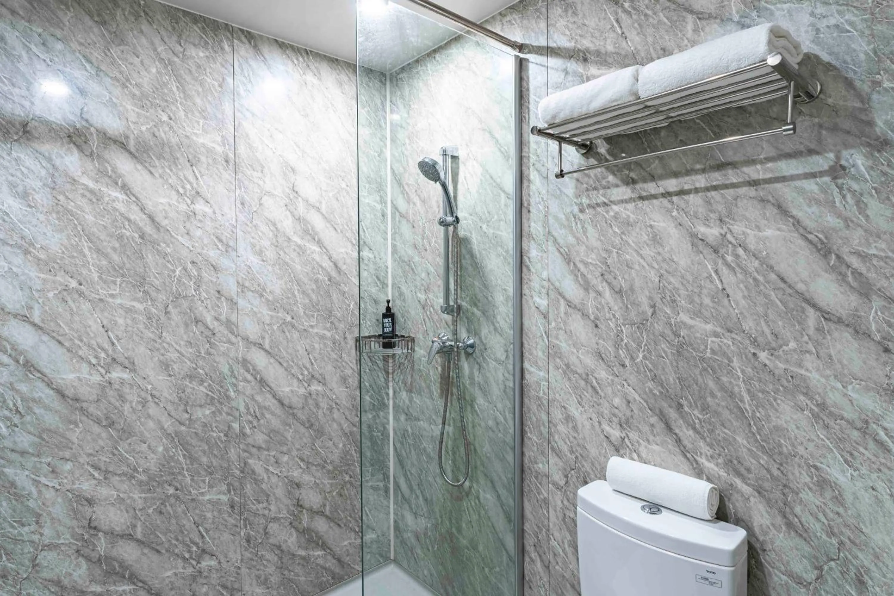 Shower in ibis Styles Sepang KLIA