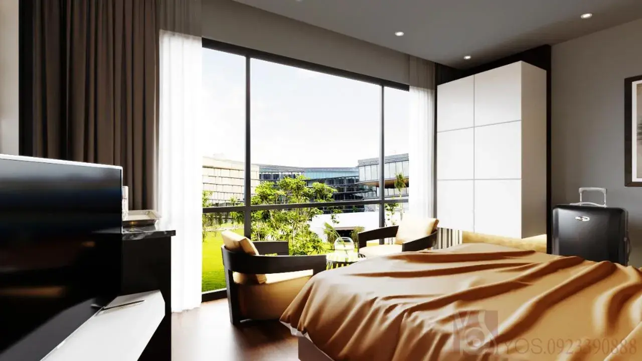 Property building, Bed in Nam Long Hotel Property building, Bed in Nam Long Hotel