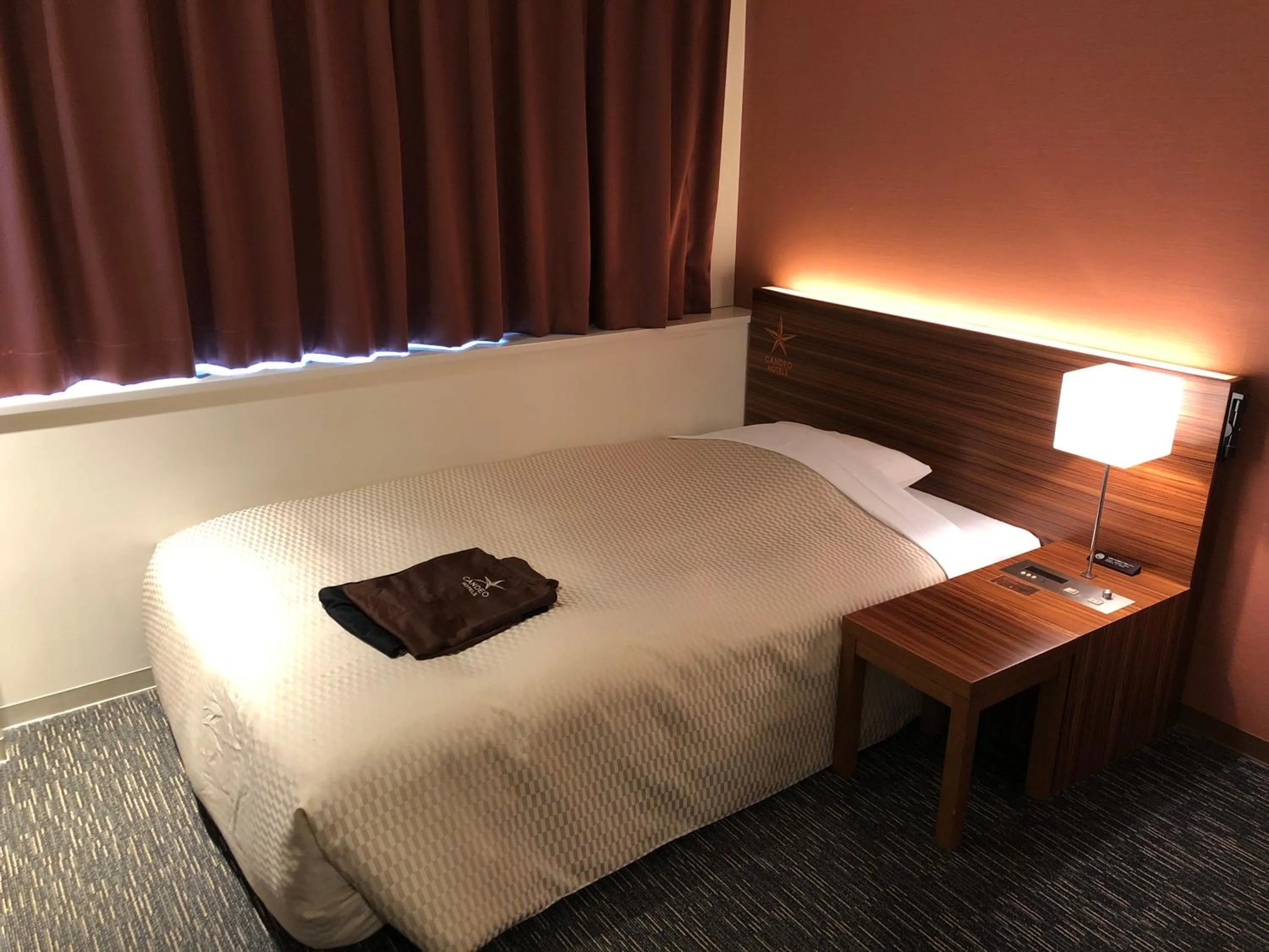 Bed in Candeo Hotels Kikuyo Kumamoto Airport