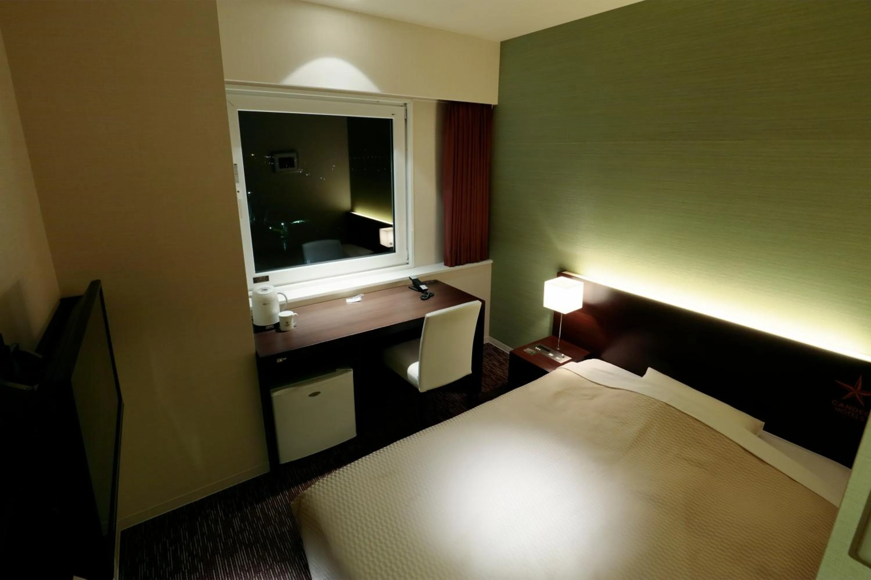 Bedroom, Bed in Candeo Hotels Kikuyo Kumamoto Airport