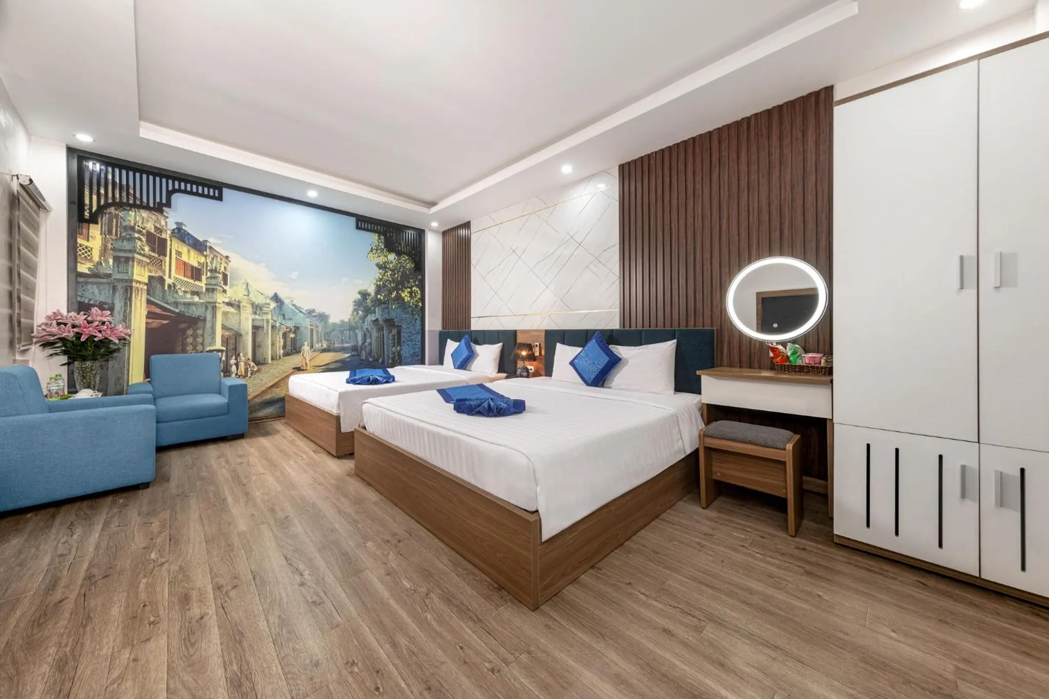 Bed in Aquarius Grand Hotel