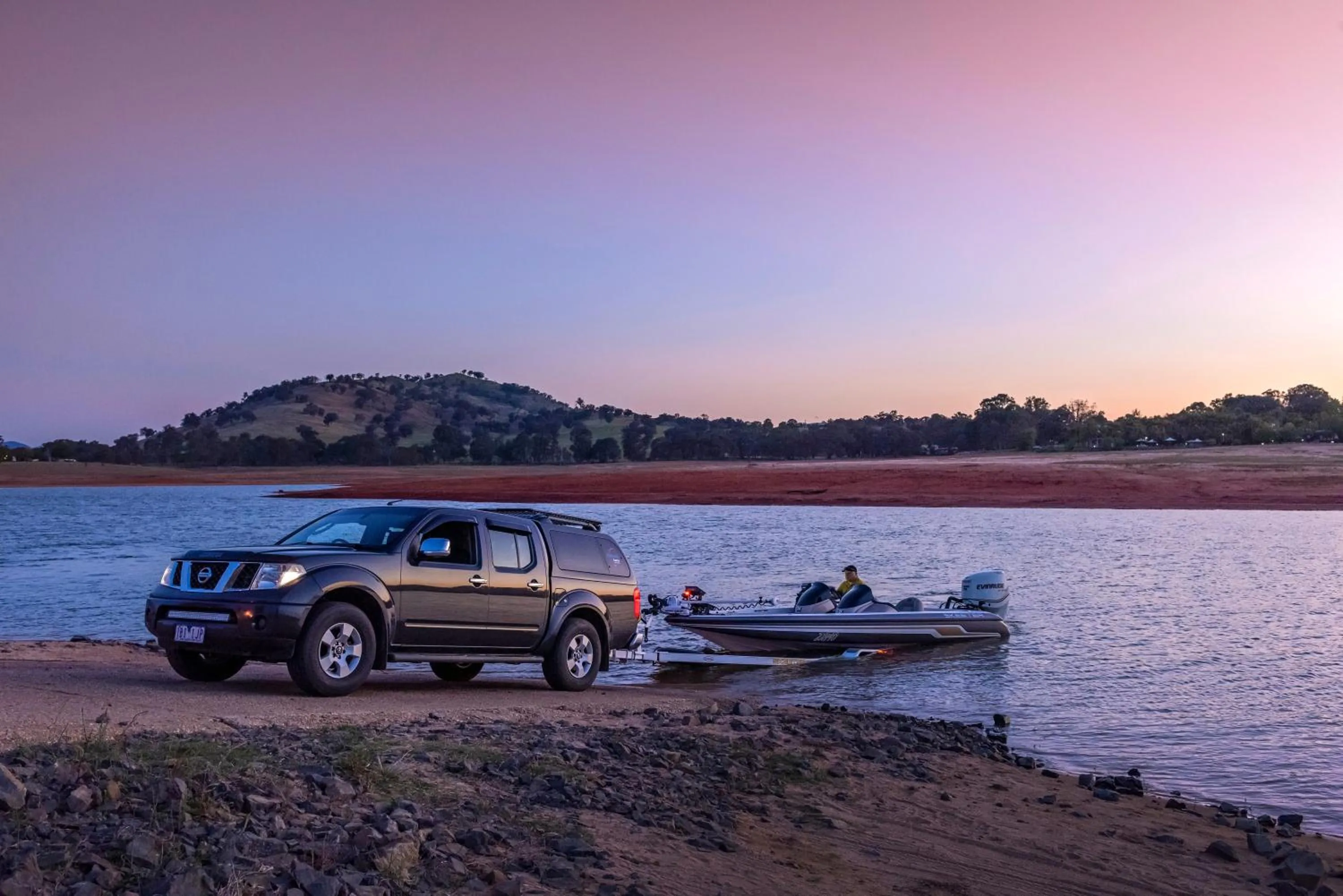 Lake view in Discovery Parks - Lake Hume, Victoria