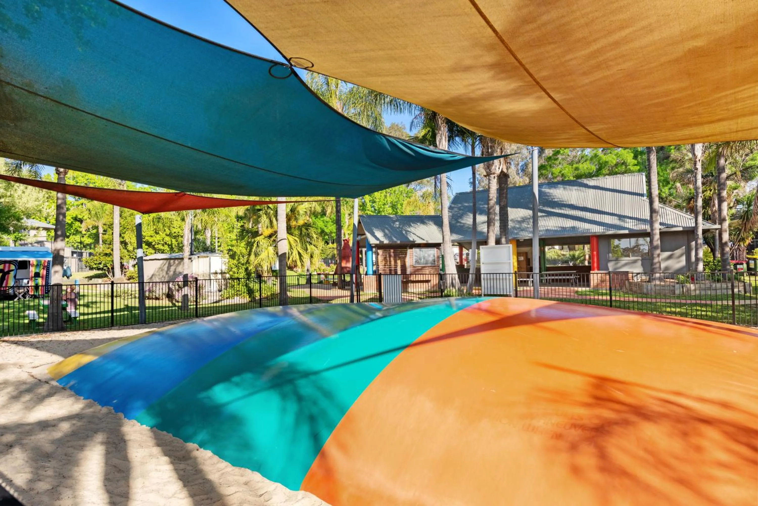 Children play ground in Discovery Parks - Lake Hume, Victoria