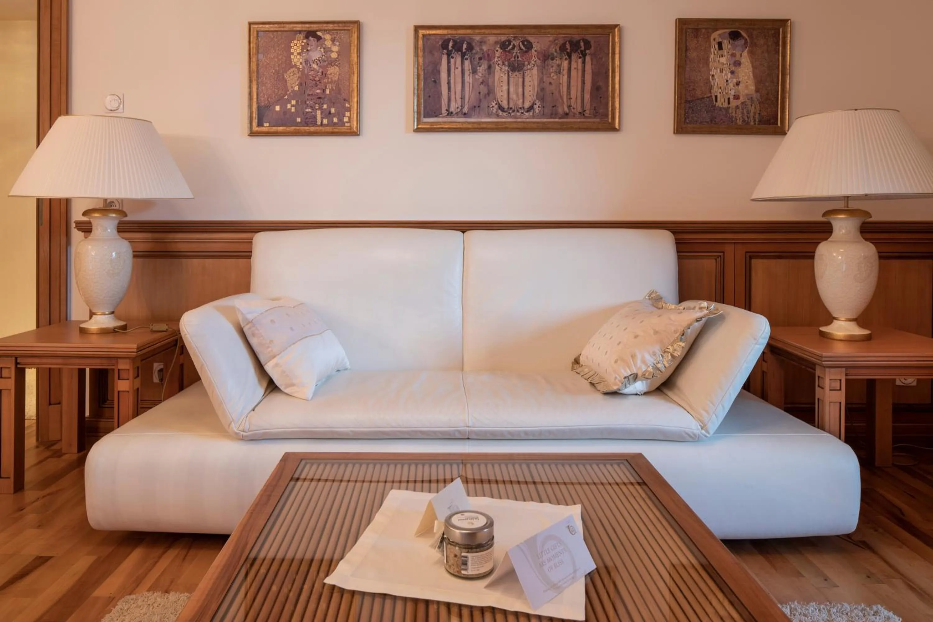 Seating area in Superior Hotel Post Ischgl