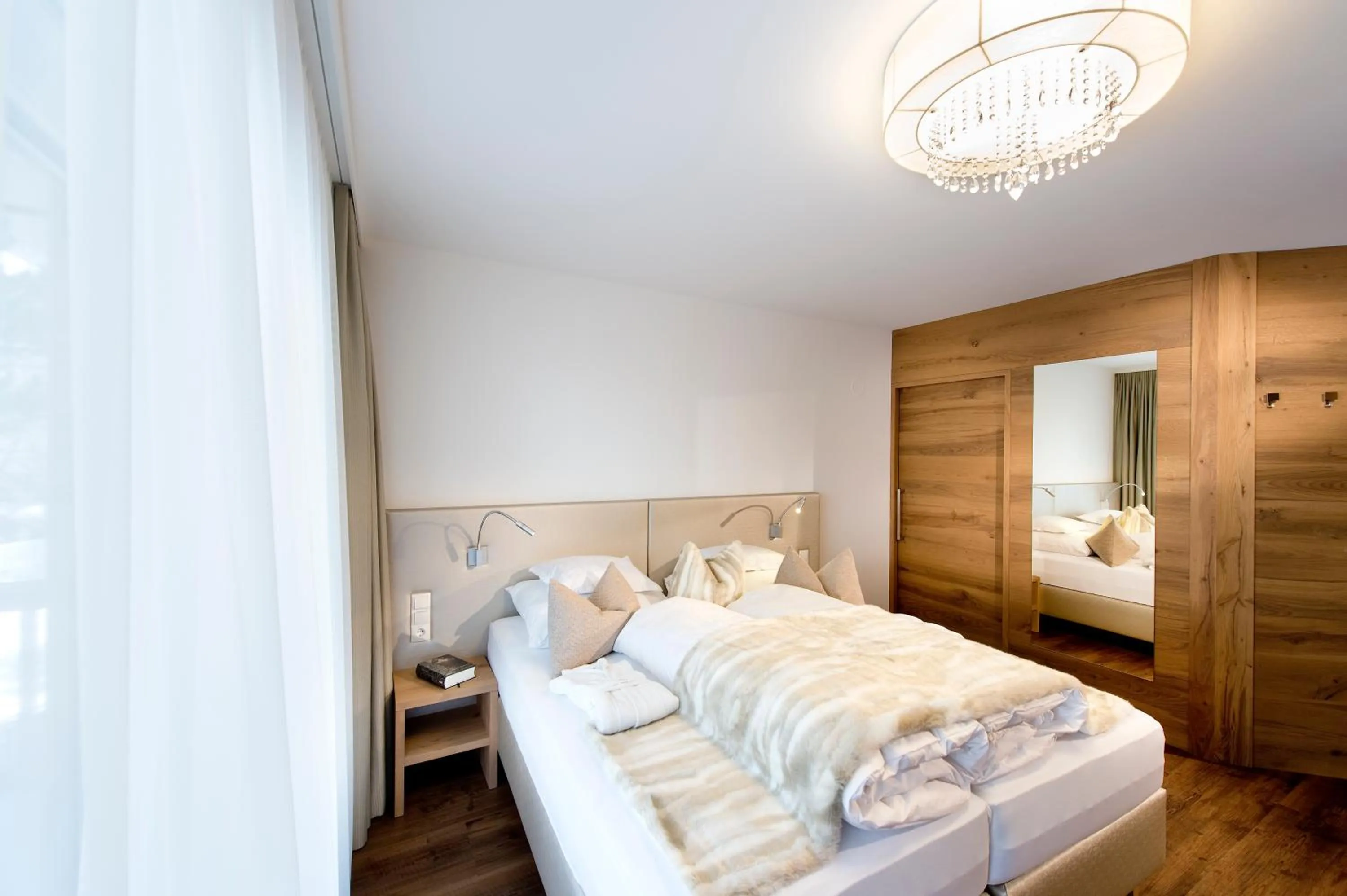 Bed in Superior Hotel Post Ischgl