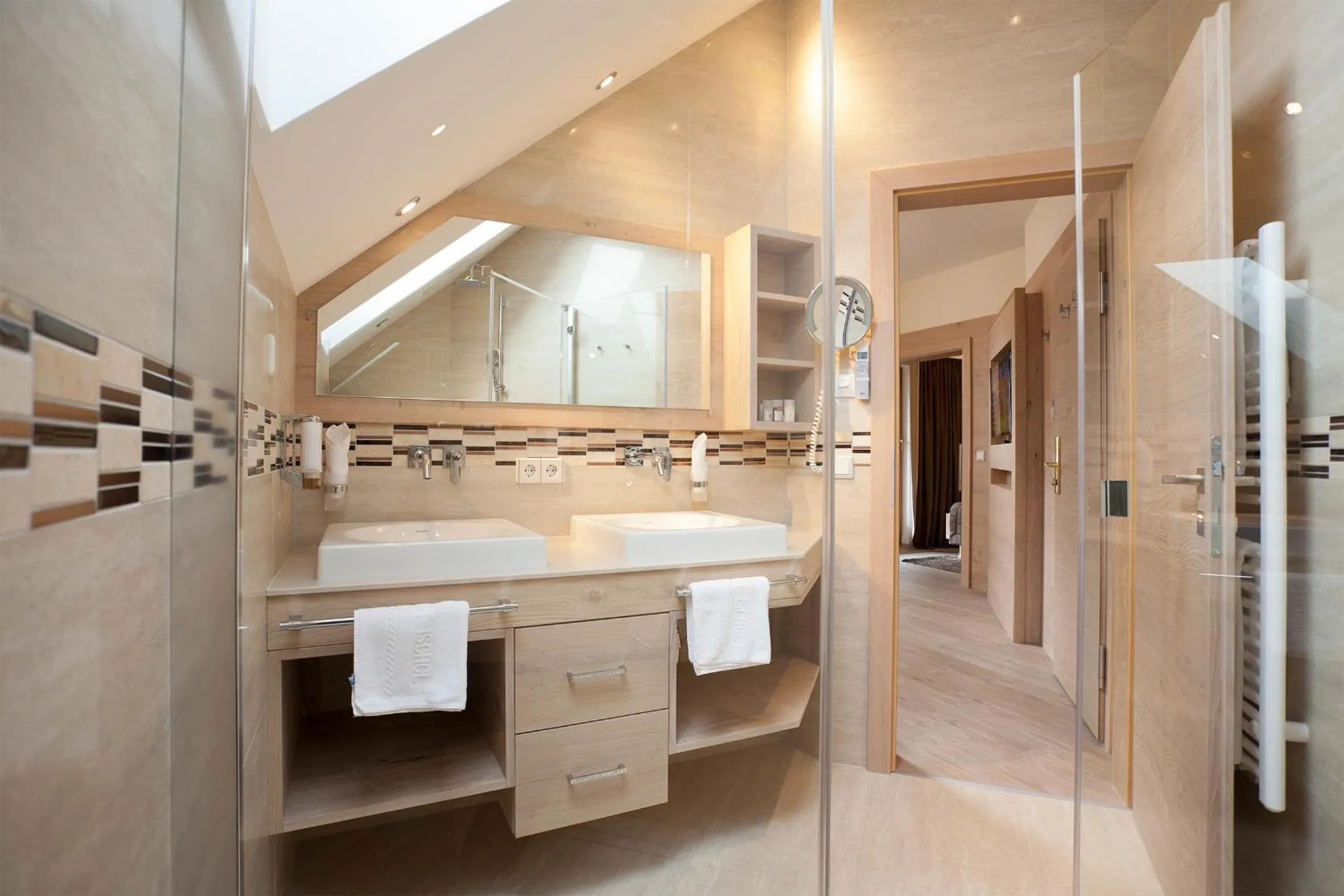 Bathroom in Superior Hotel Post Ischgl