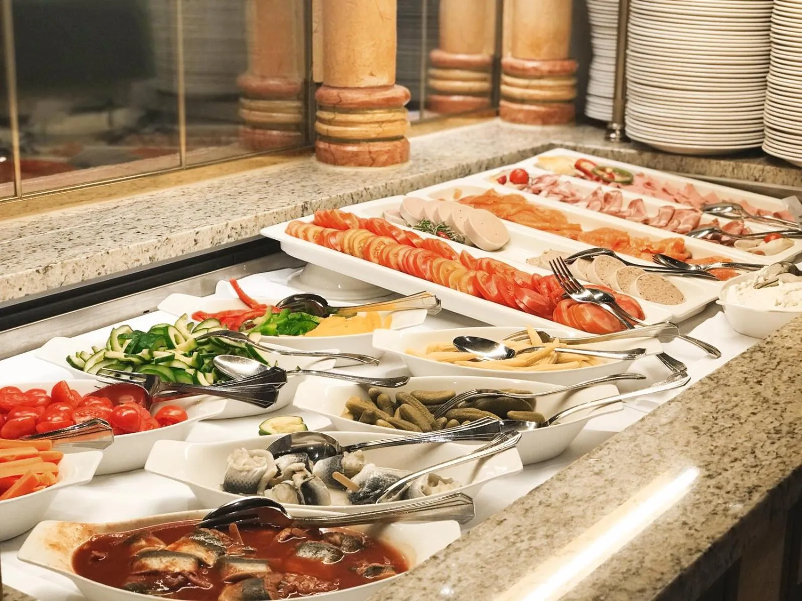 Breakfast in Superior Hotel Post Ischgl