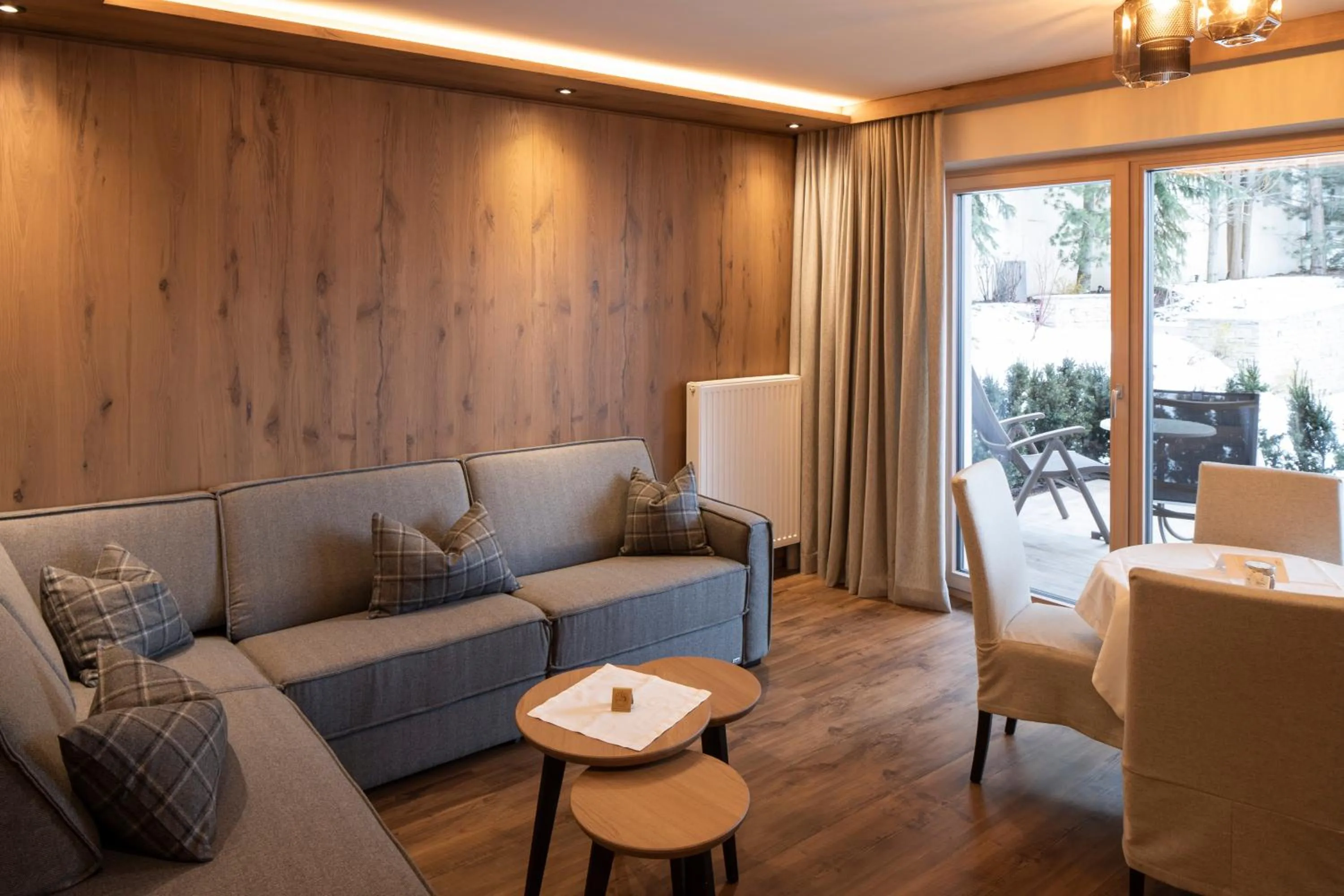 Seating area in Superior Hotel Post Ischgl