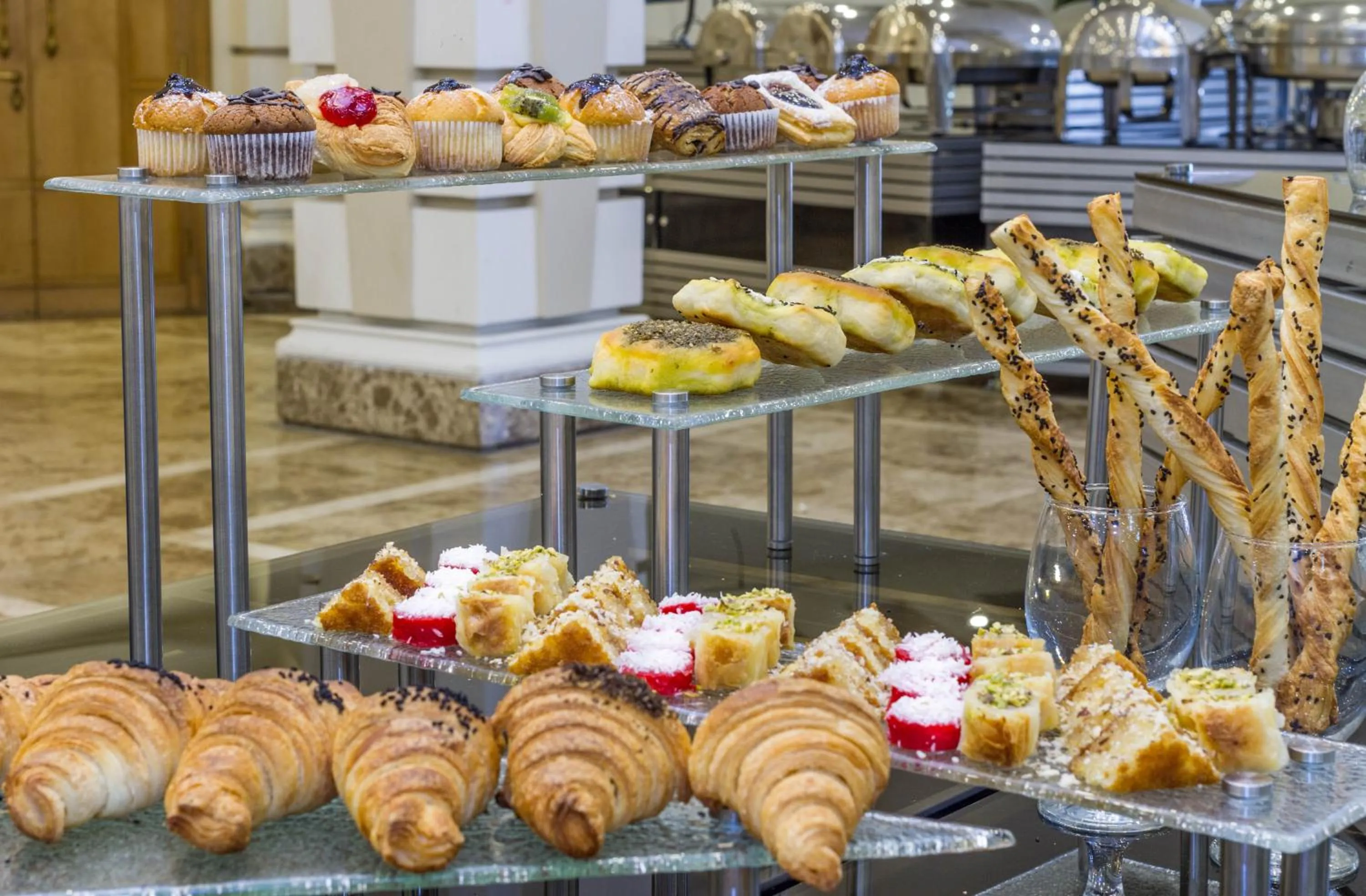 Buffet breakfast, Food in Days Inn Hotel & Suites Amman