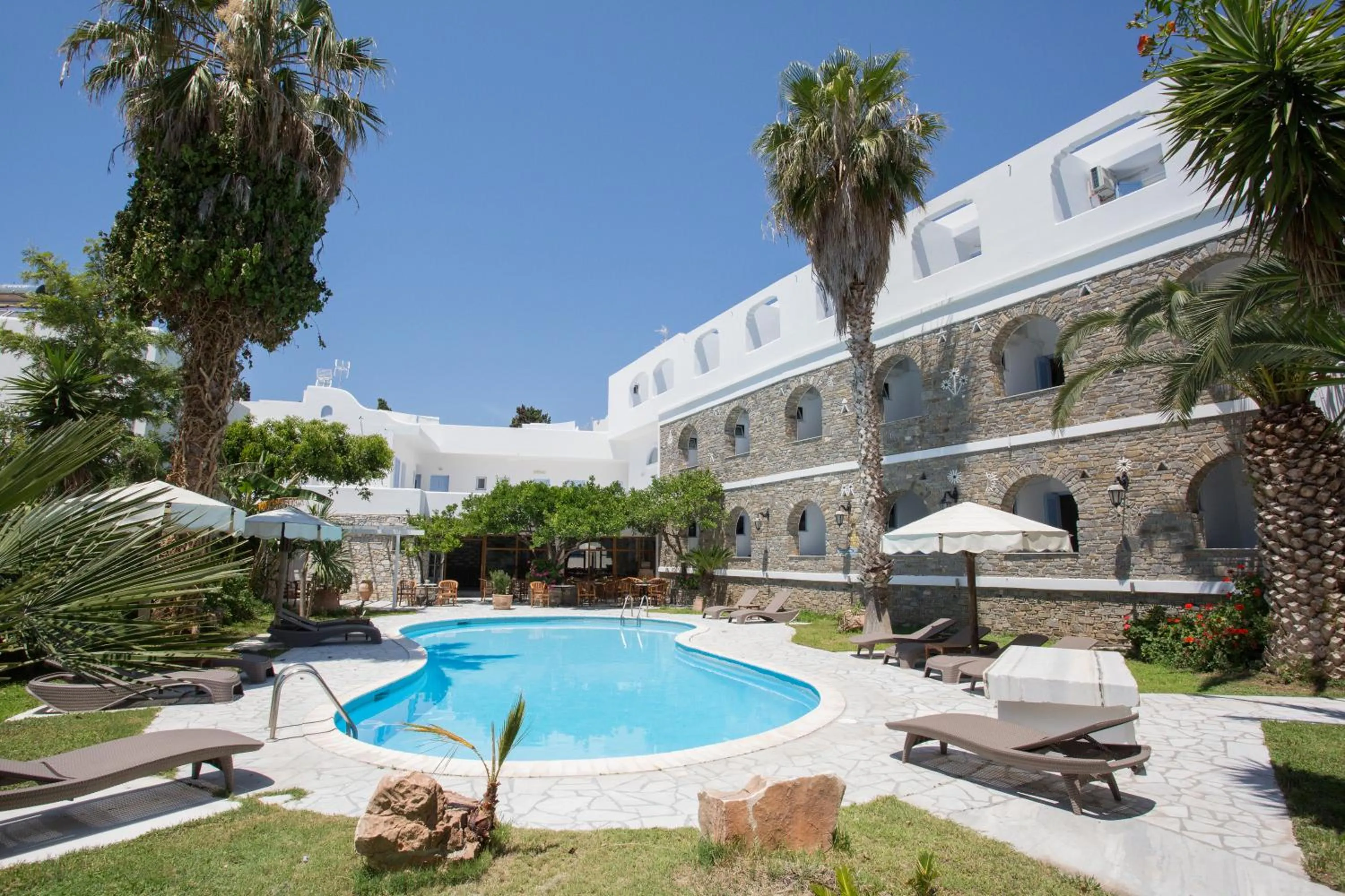 Garden in Galinos Hotel for adults only