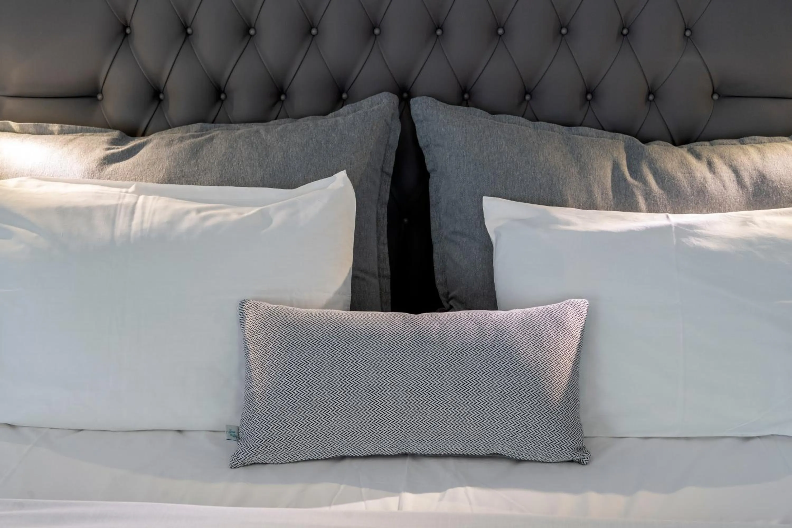 Bed in Galinos Hotel for adults only