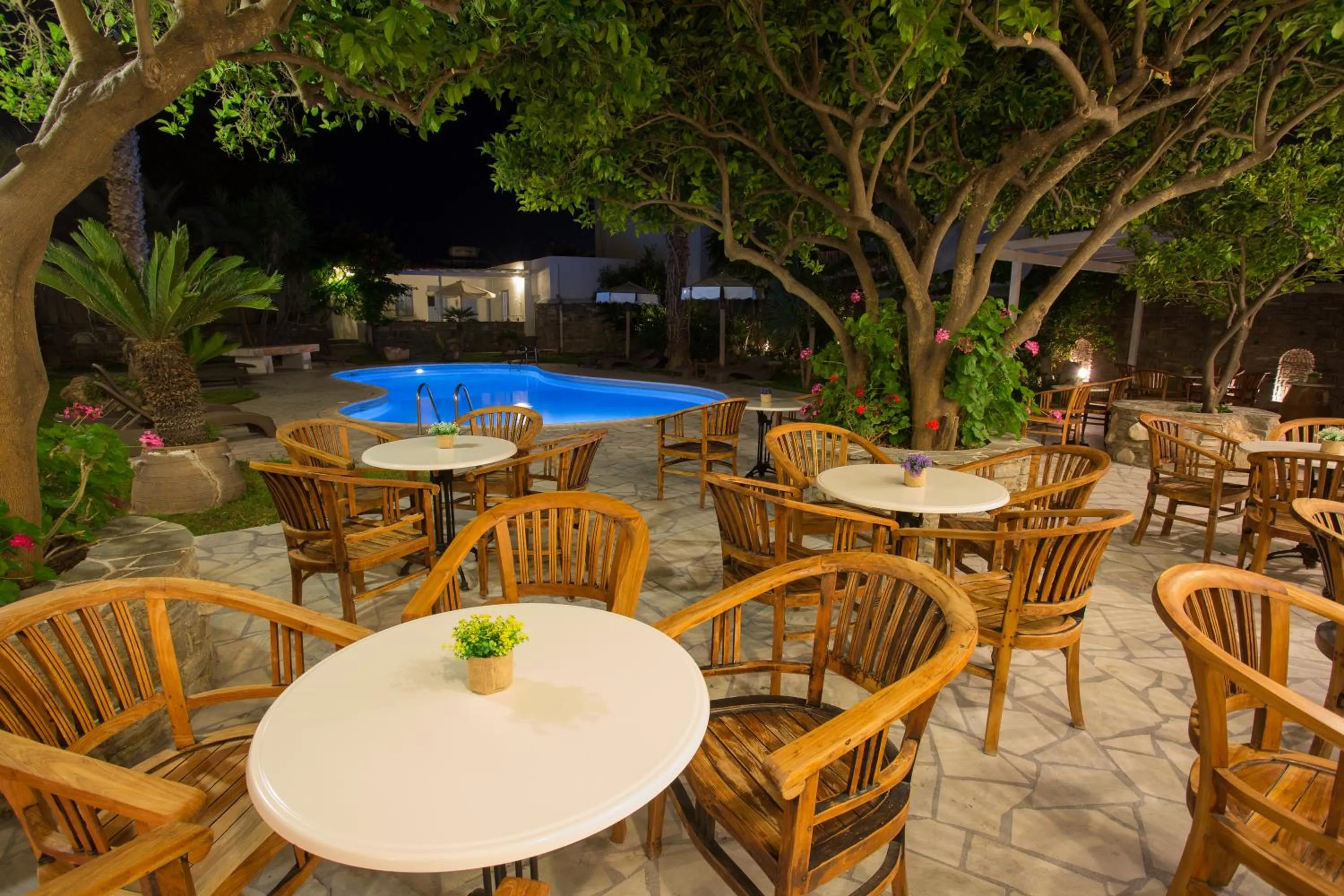 Garden in Galinos Hotel for adults only