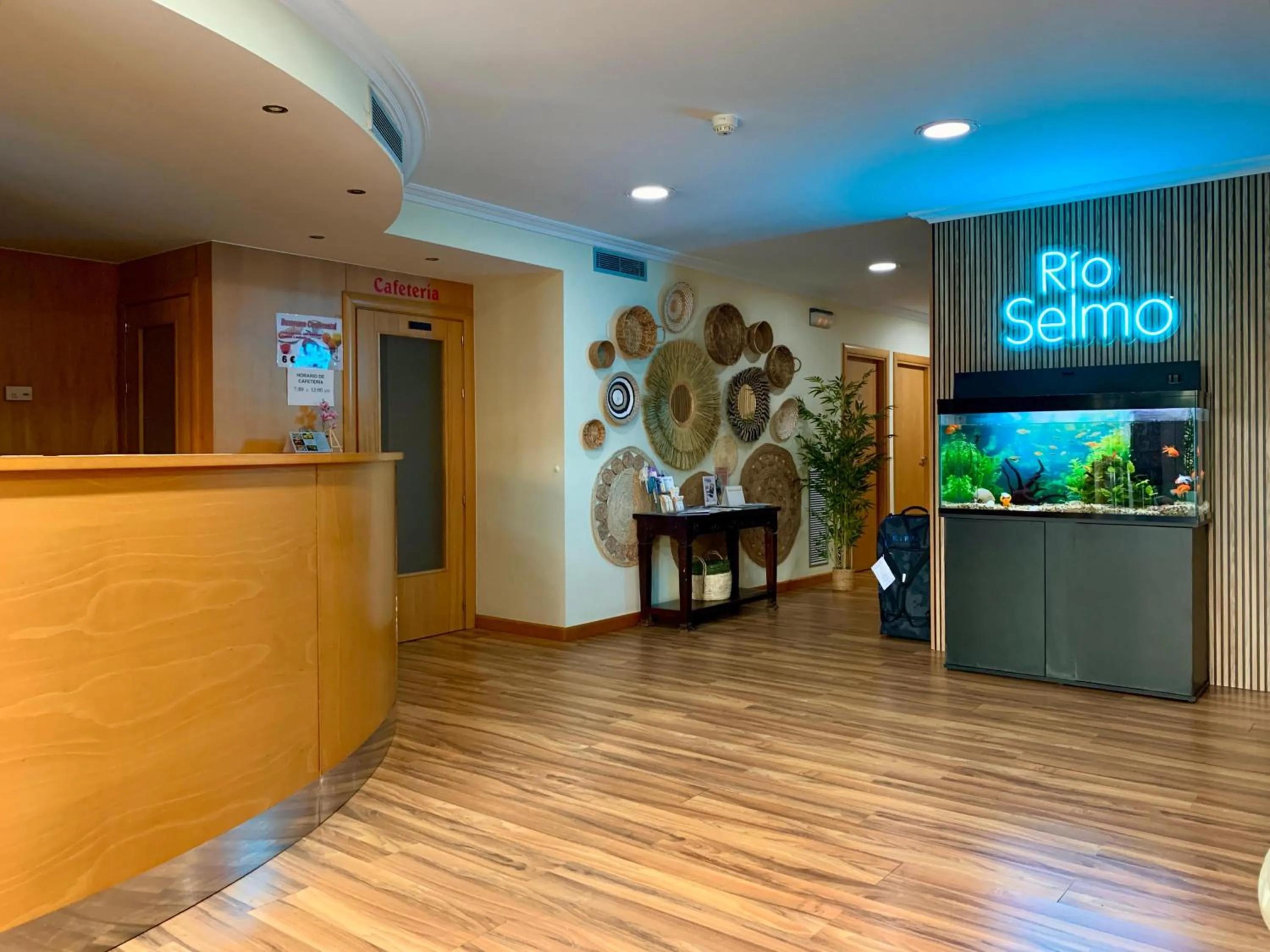 Lobby or reception in Hostal RIO SELMO