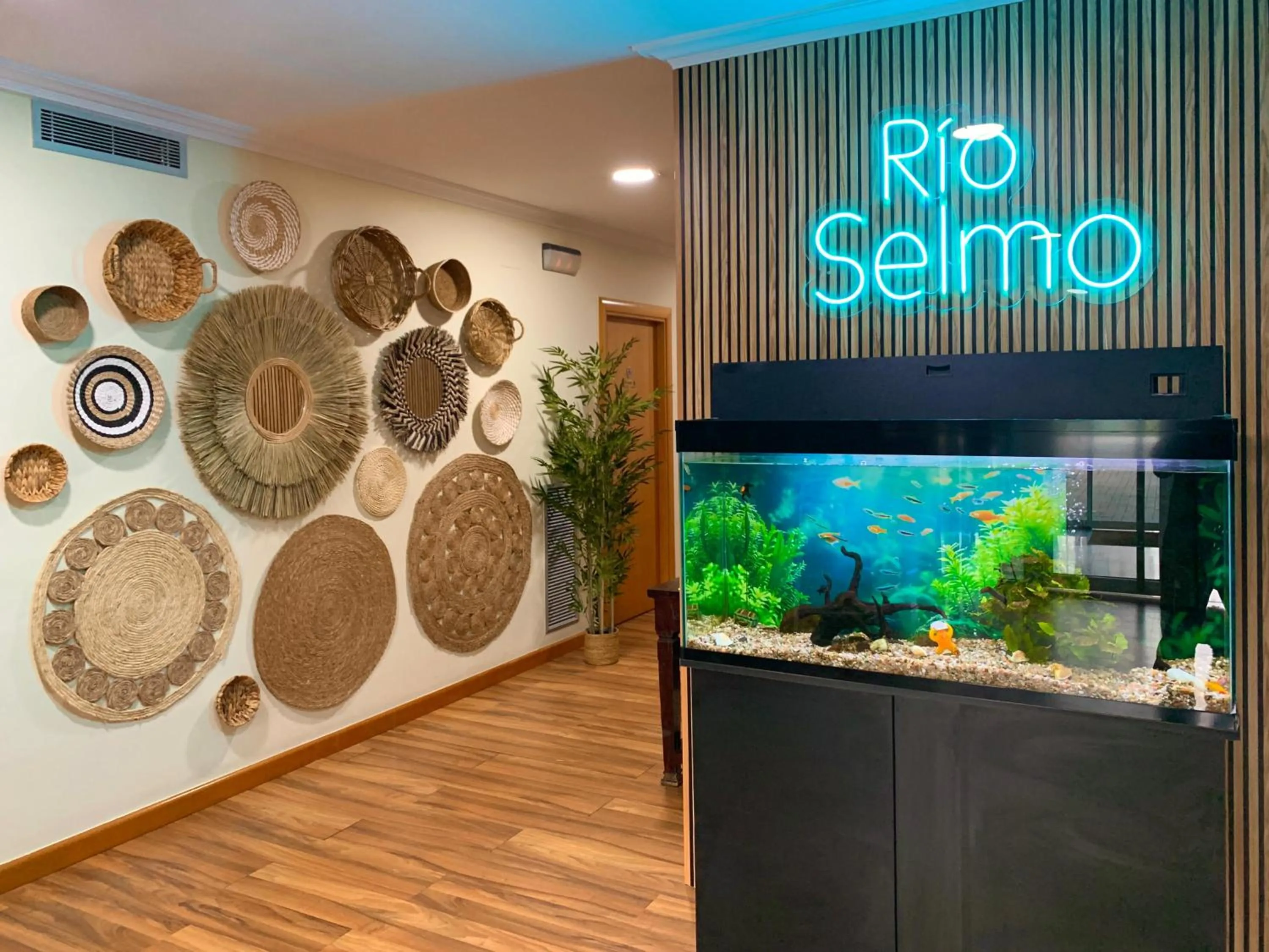 Lobby or reception in Hostal RIO SELMO