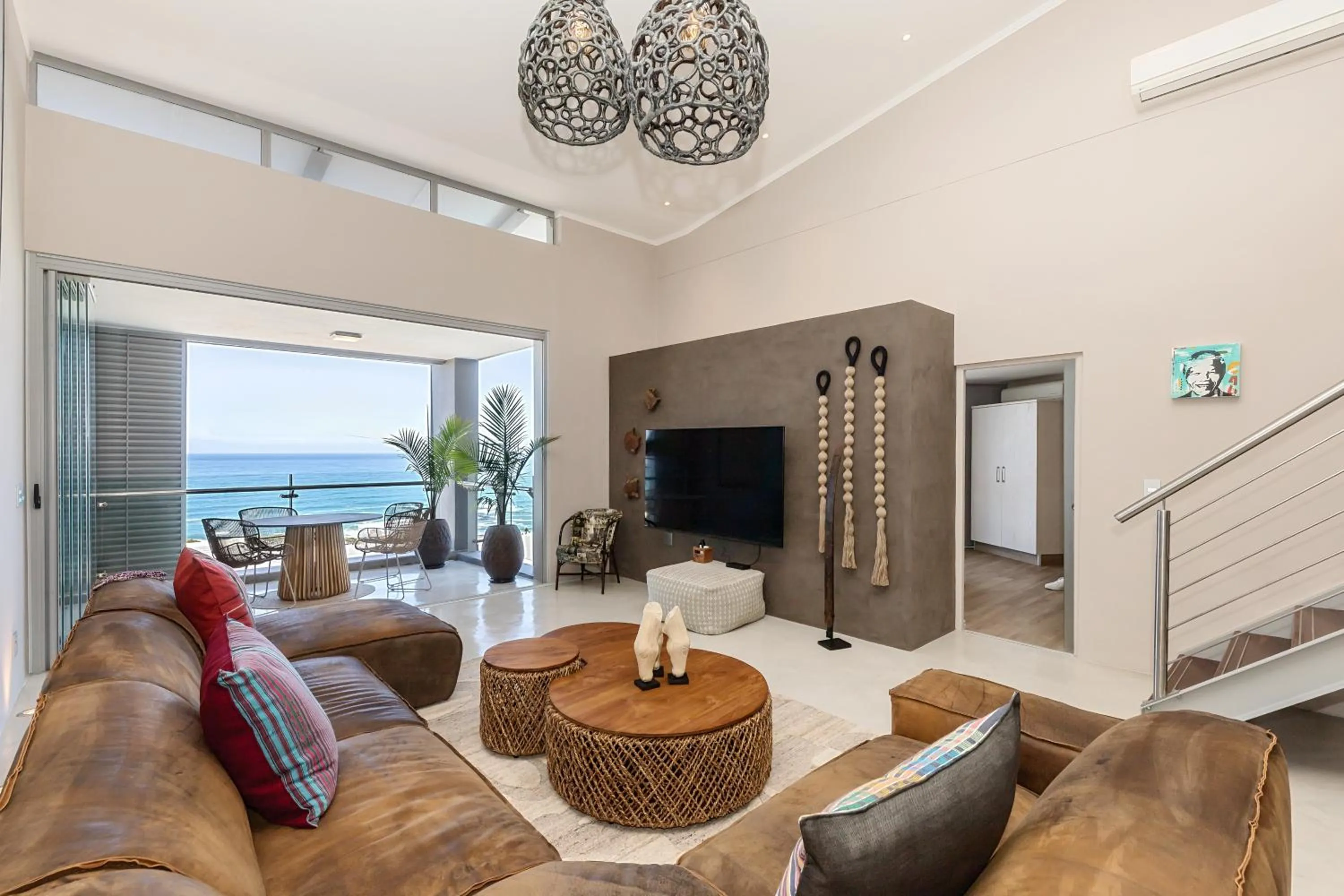 Seating area in The Crystal Apartments