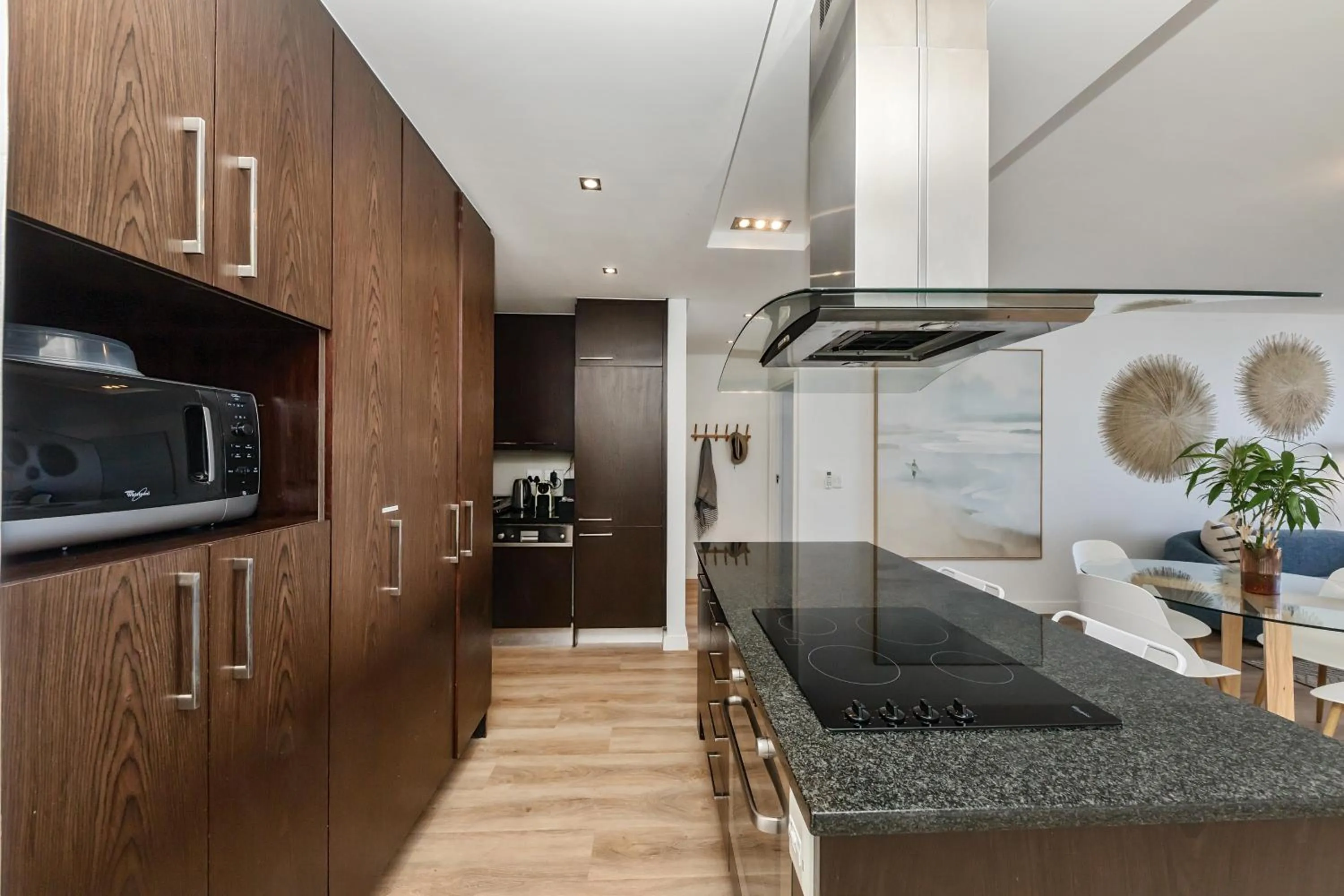 kitchen in The Crystal Apartments