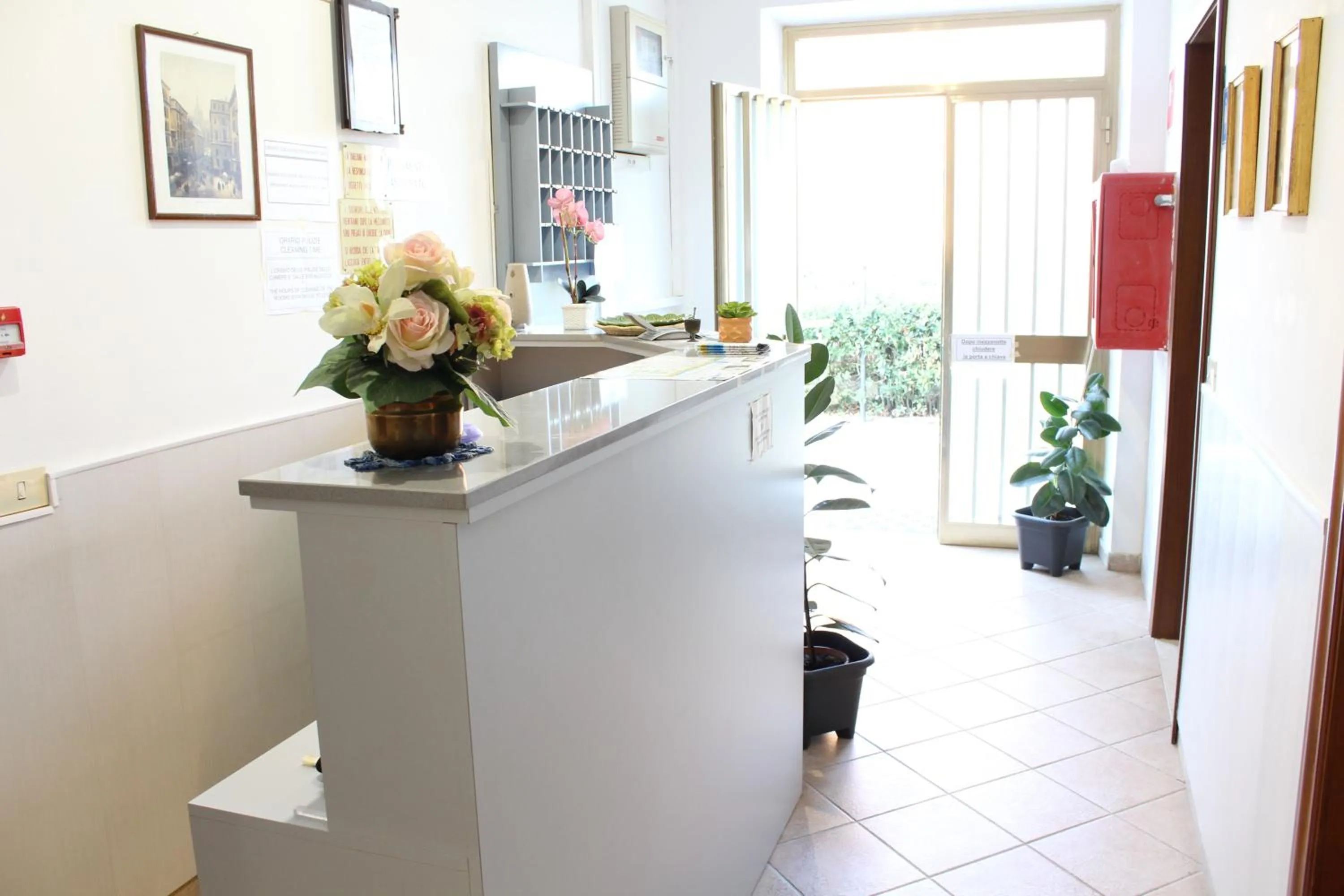 Lobby or reception in Hotel Luca