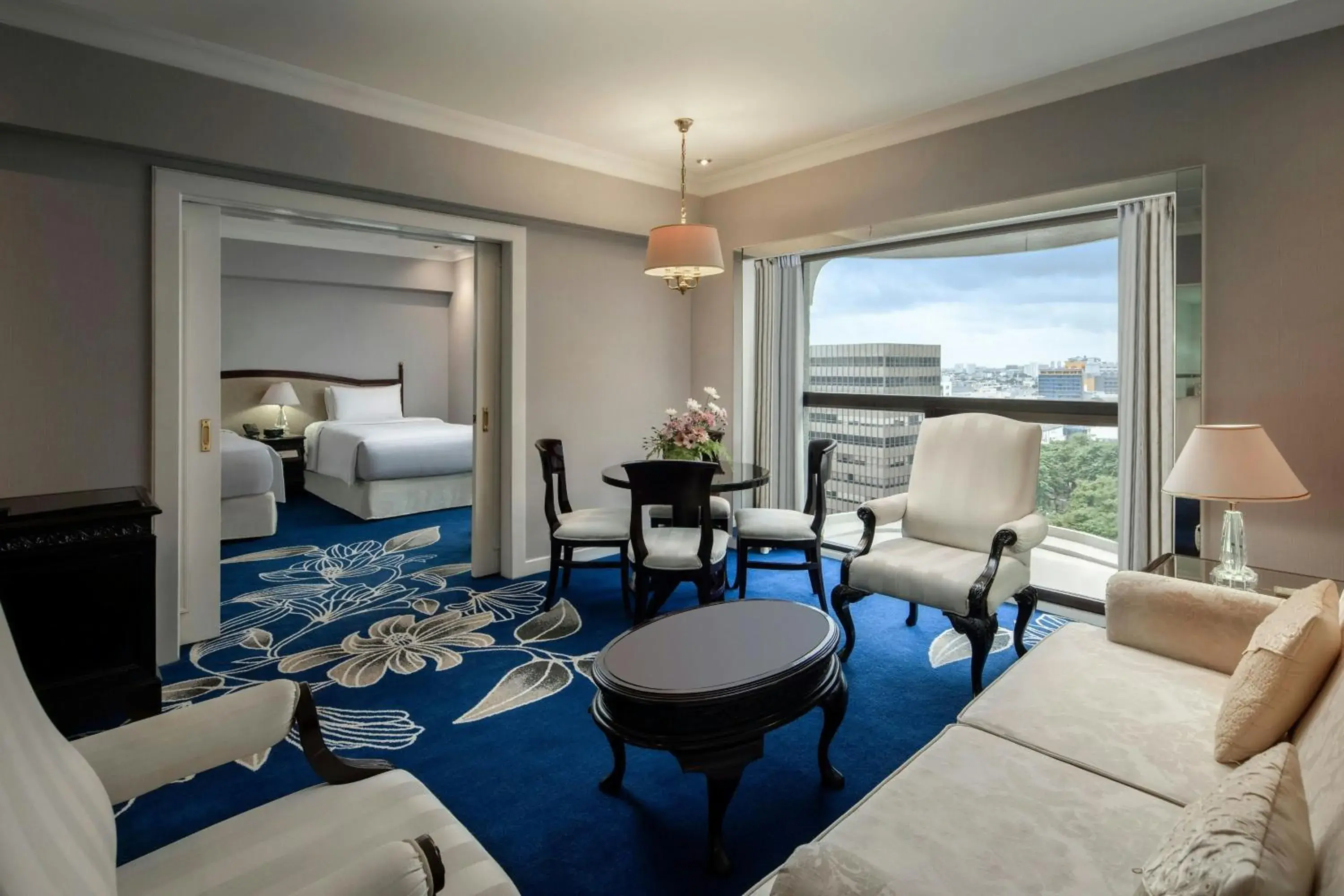 Lounge or bar, Bed in Sari Pacific Jakarta, Autograph Collection Lounge or bar, Bed in Sari Pacific Jakarta, Autograph Collection
