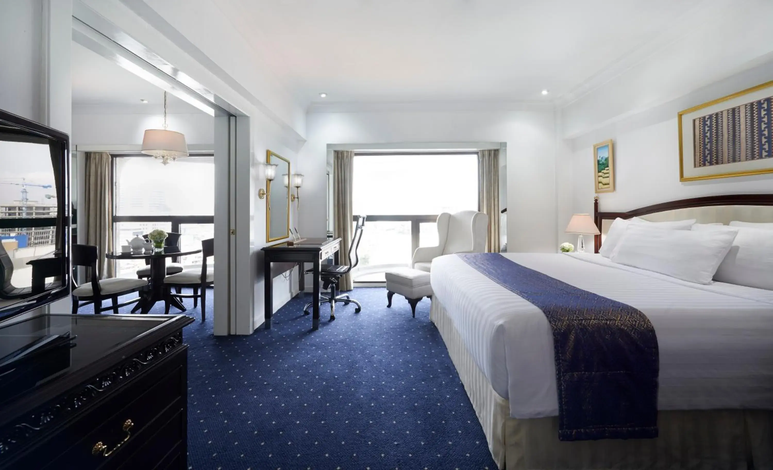 Bedroom, Bed in Sari Pacific Jakarta, Autograph Collection Bedroom, Bed in Sari Pacific Jakarta, Autograph Collection