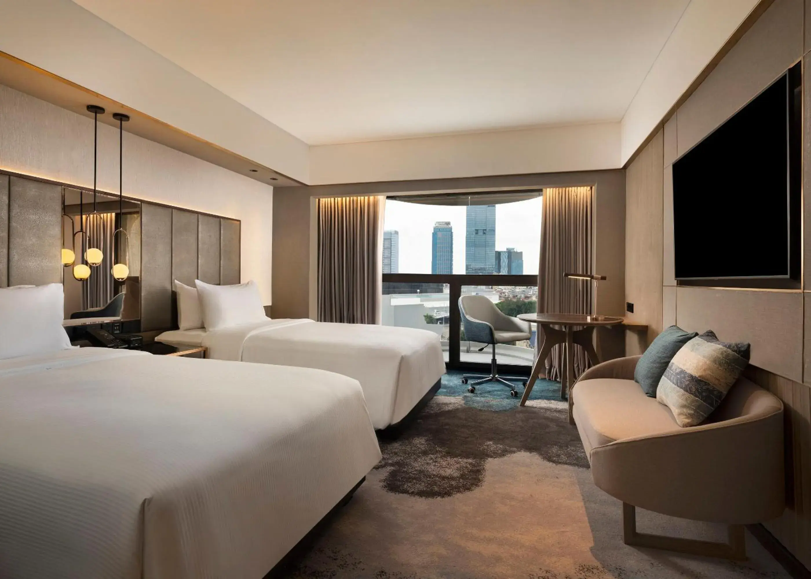 Property building, Bed in Sari Pacific Jakarta, Autograph Collection Property building, Bed in Sari Pacific Jakarta, Autograph Collection