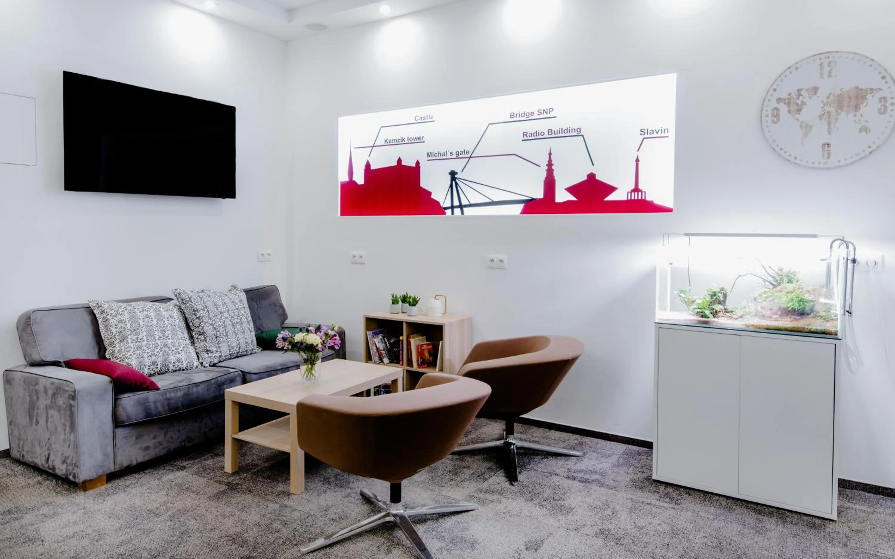 Lobby or reception in le Petit