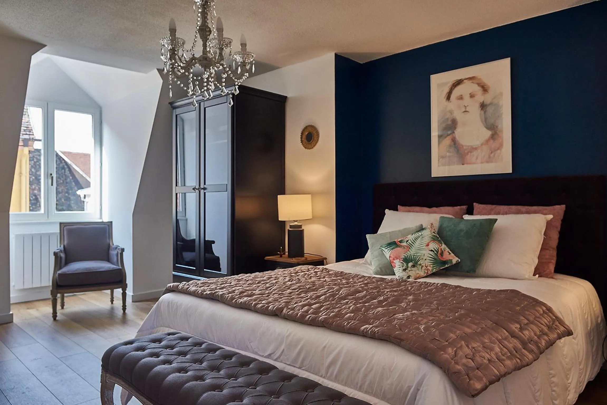 Bed in Les Appartements Saint-Martin
