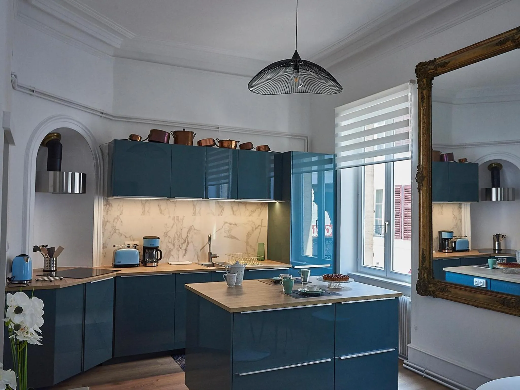 Kitchen or kitchenette in Les Appartements Saint-Martin