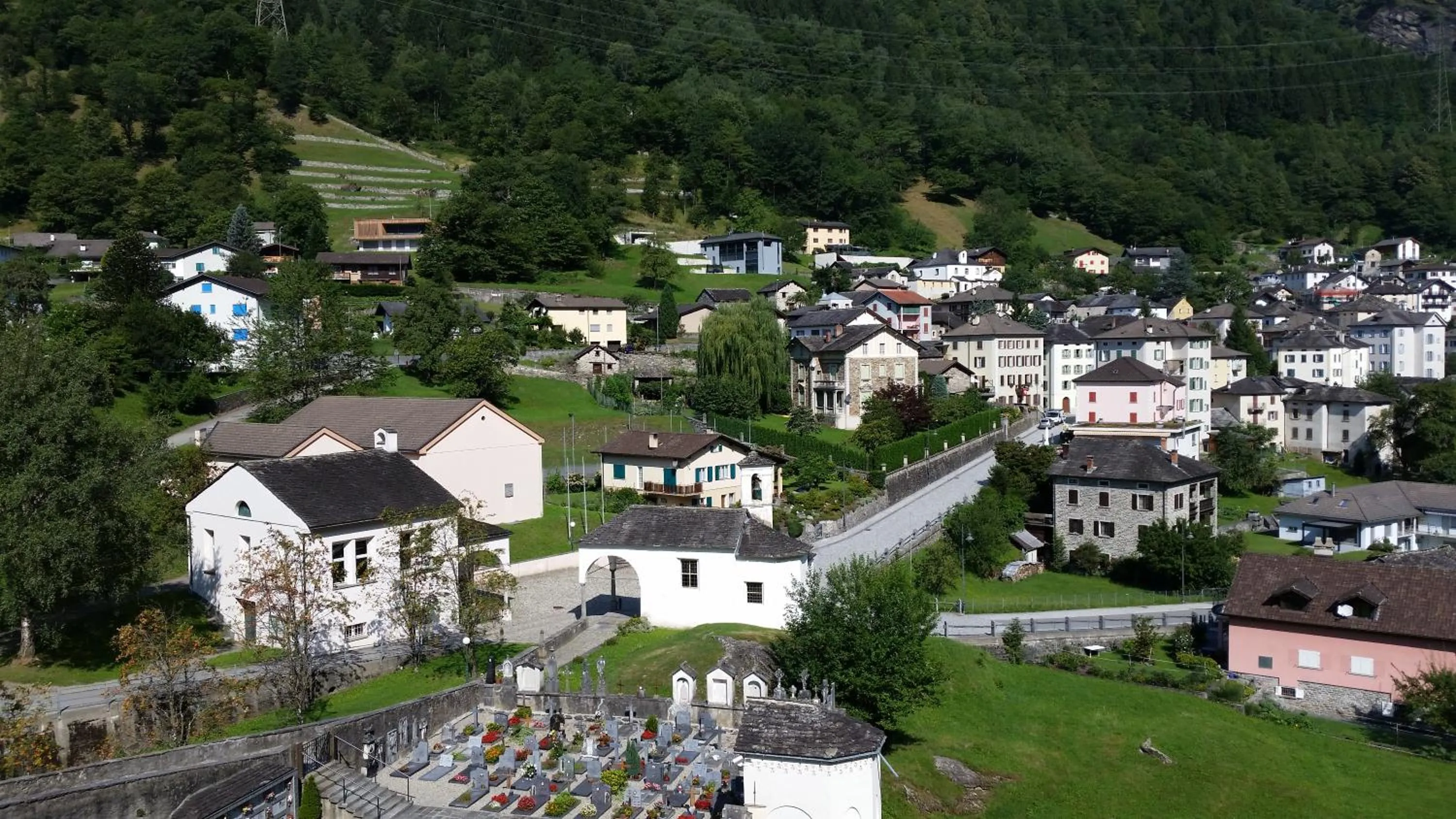 Nearby landmark in Hotel Soazza