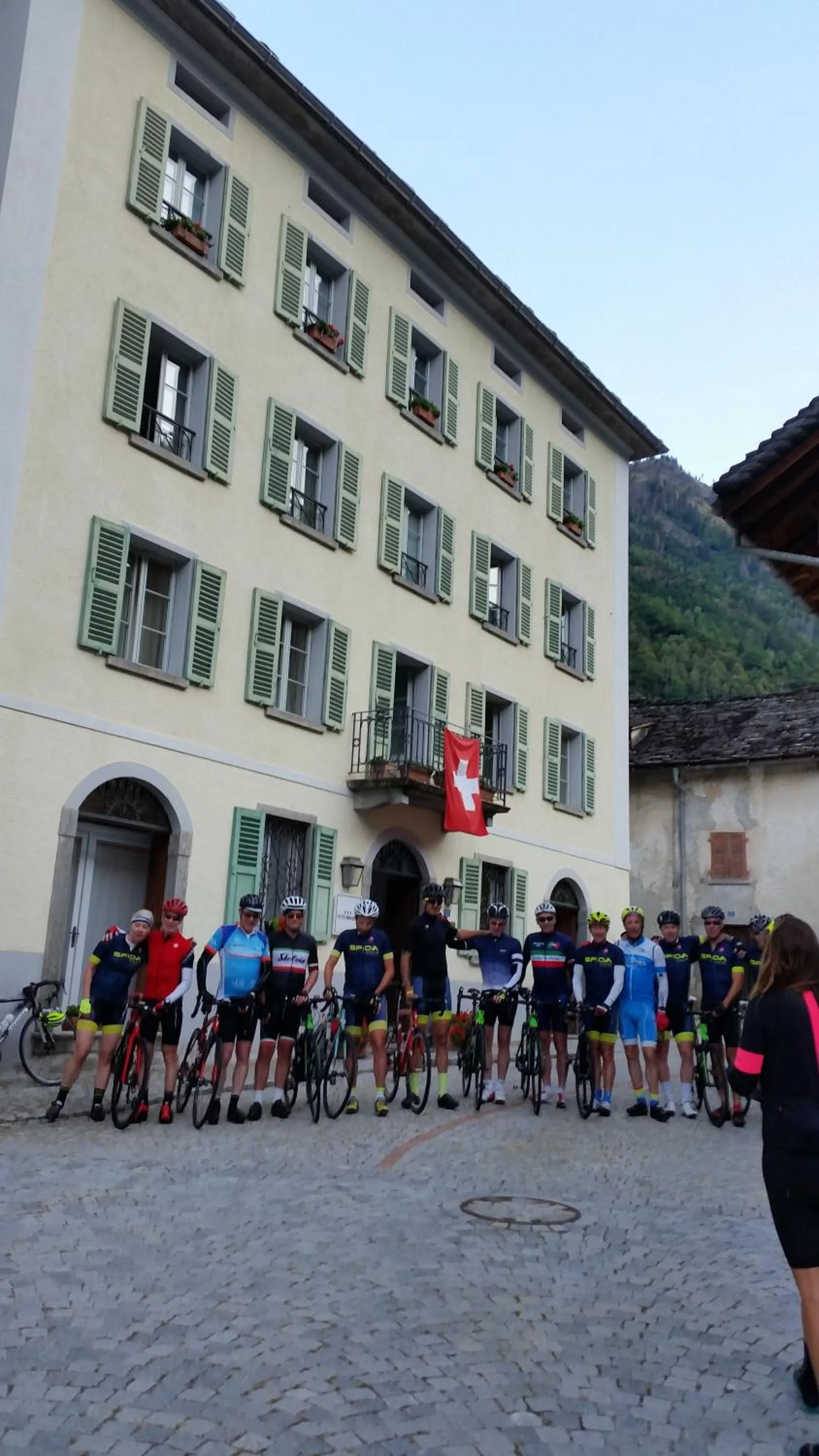 On site in Hotel Soazza