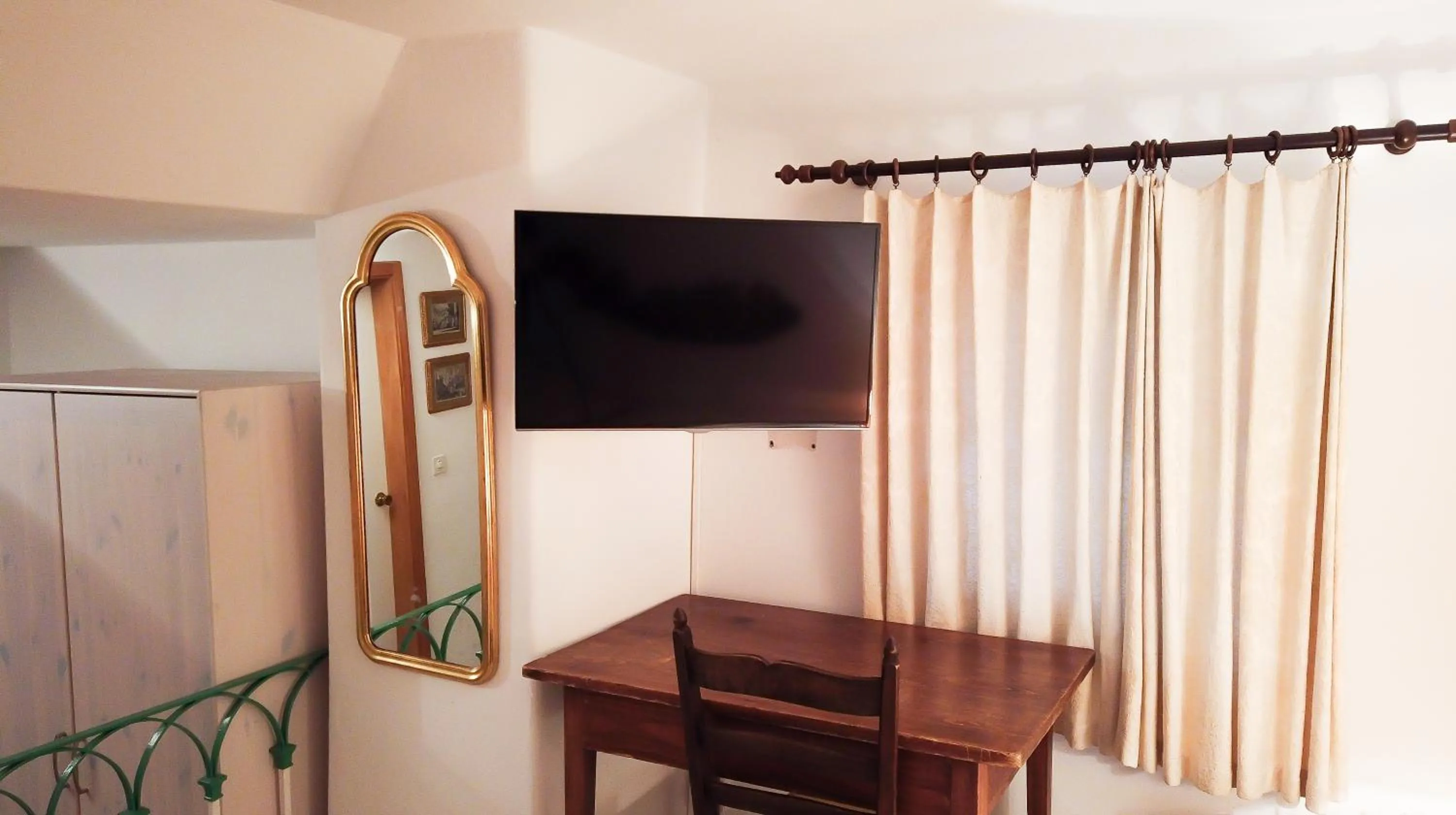 Bedroom in Hotel Soazza