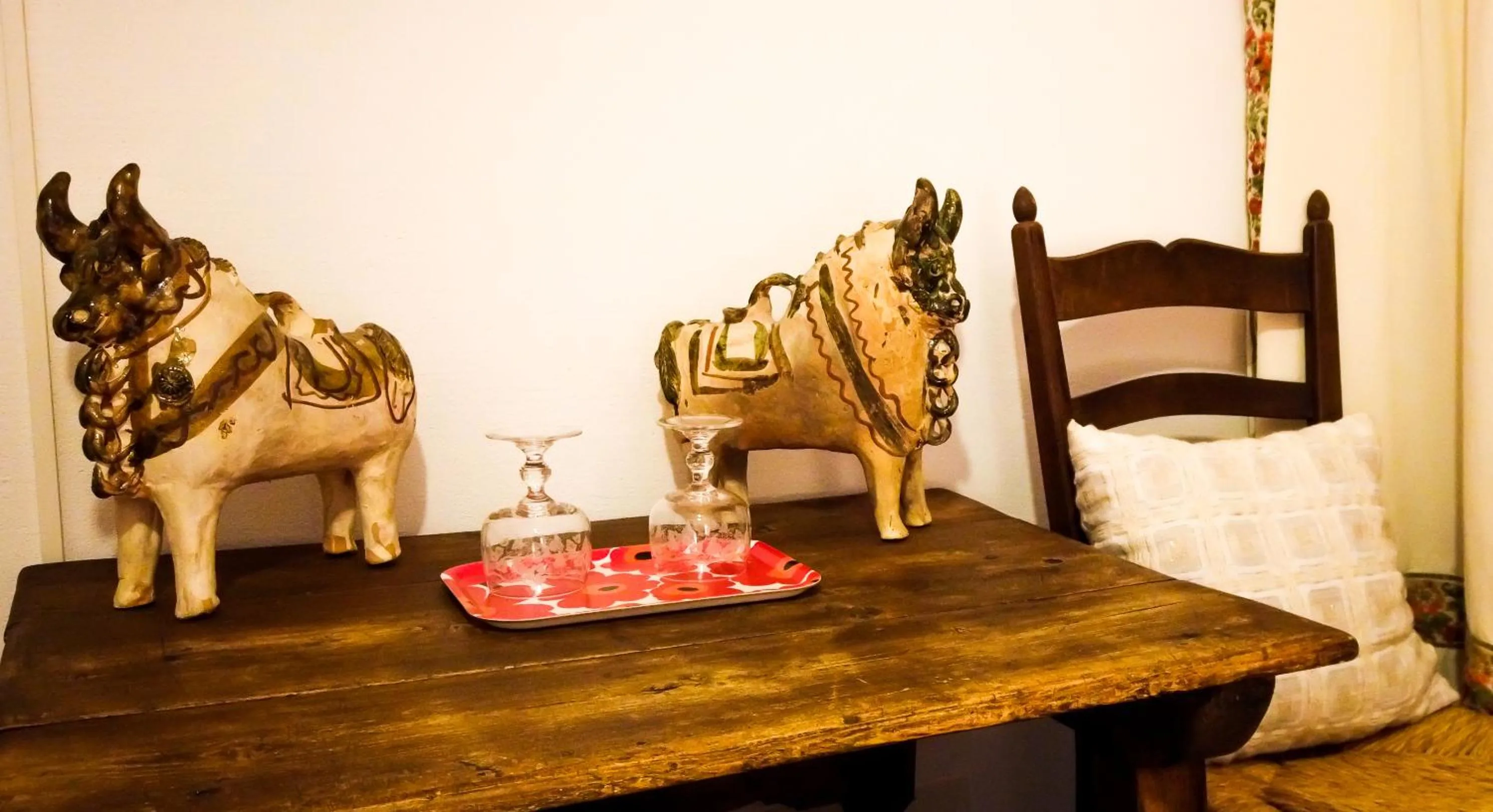 Bedroom in Hotel Soazza