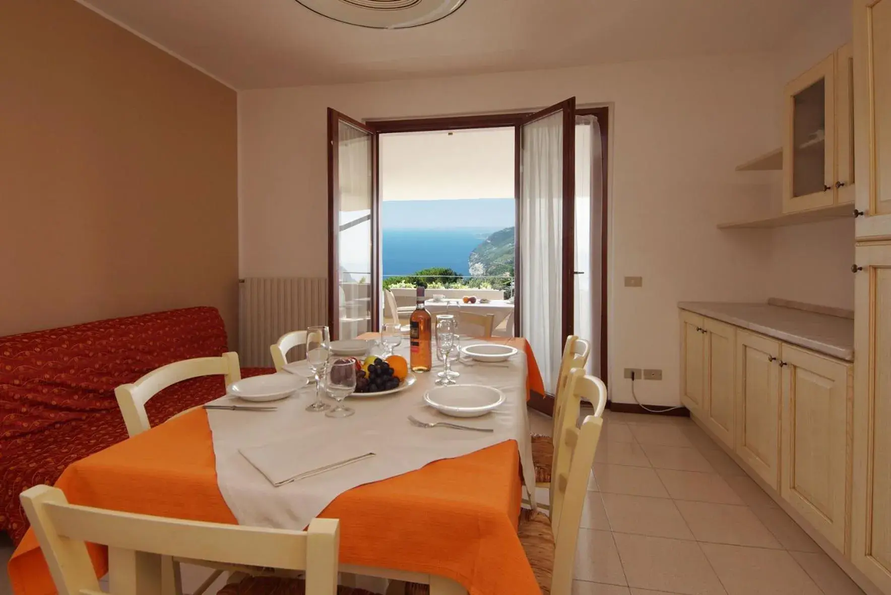 Dining area in Hotel Residence La Rotonda