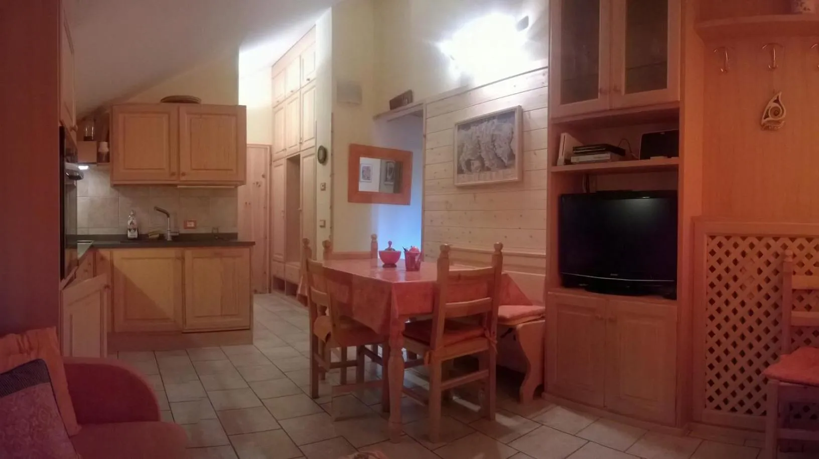 Kitchen or kitchenette in Residence Dei Walser