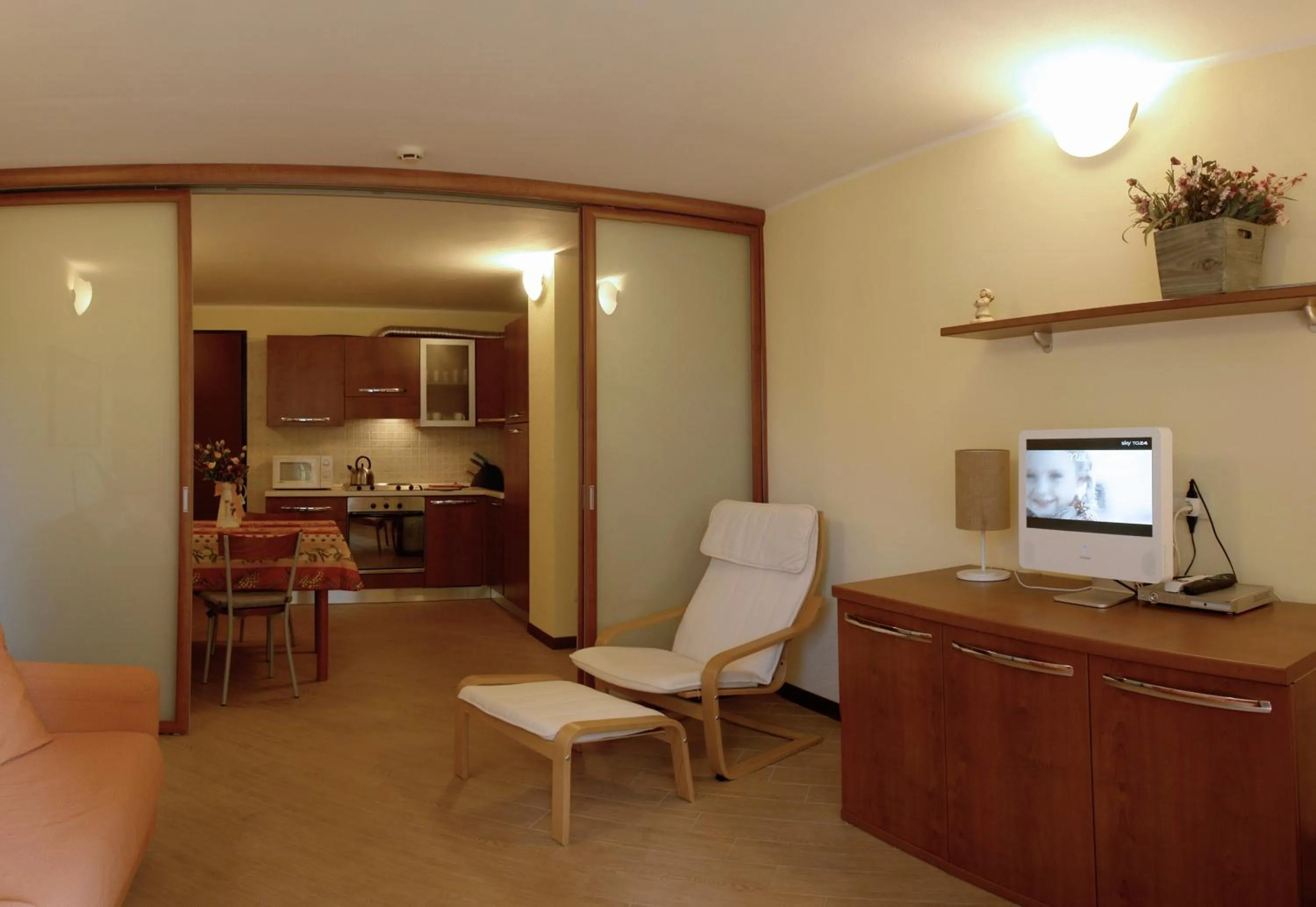 Communal lounge/ TV room in Residence Dei Walser