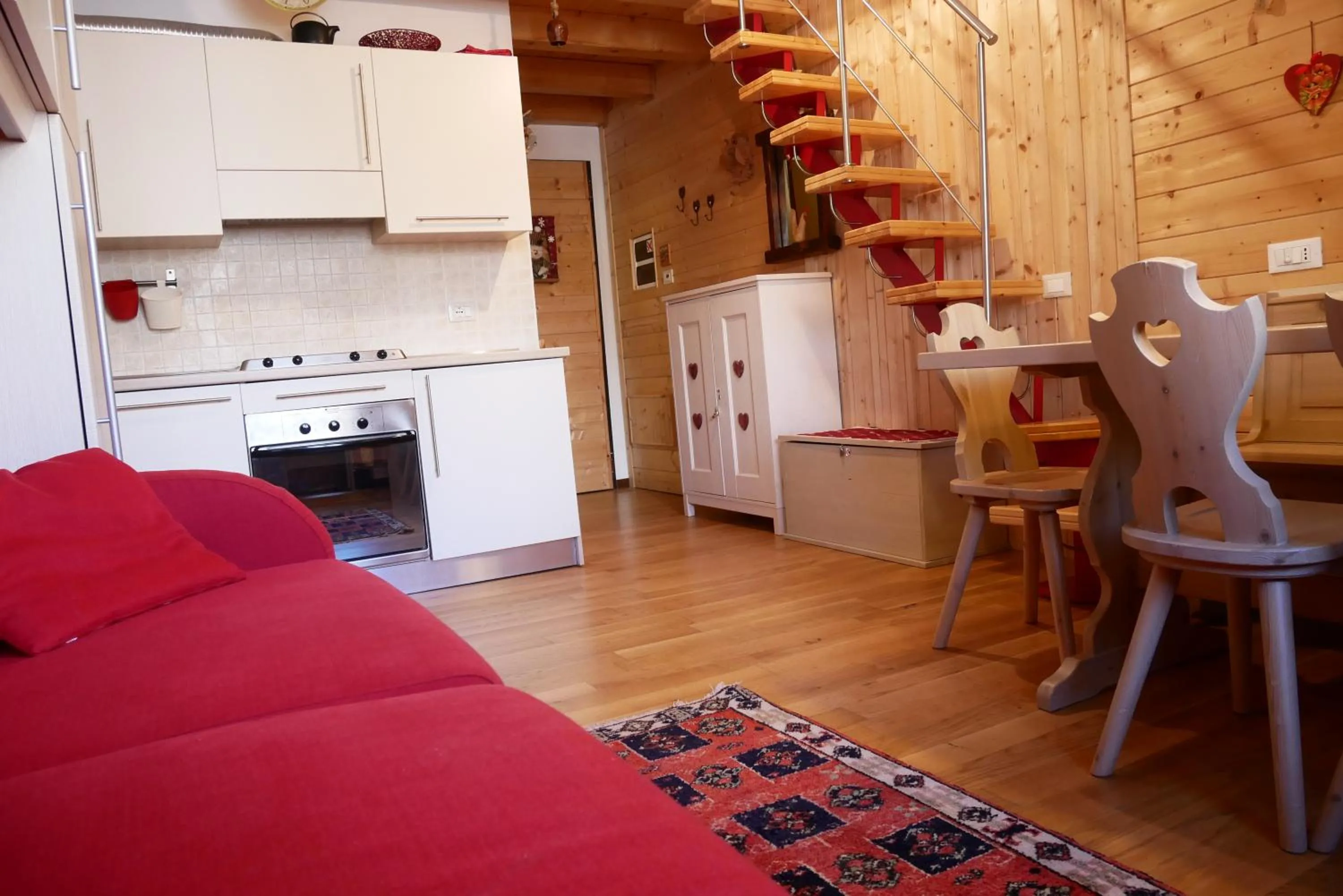Living room in Residence Dei Walser