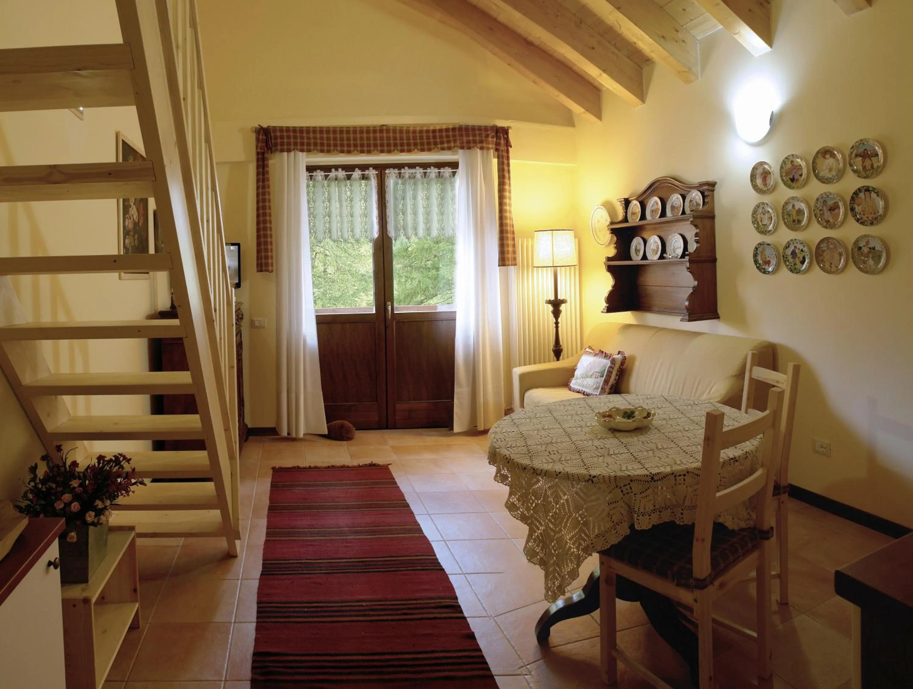 Dining area in Residence Dei Walser