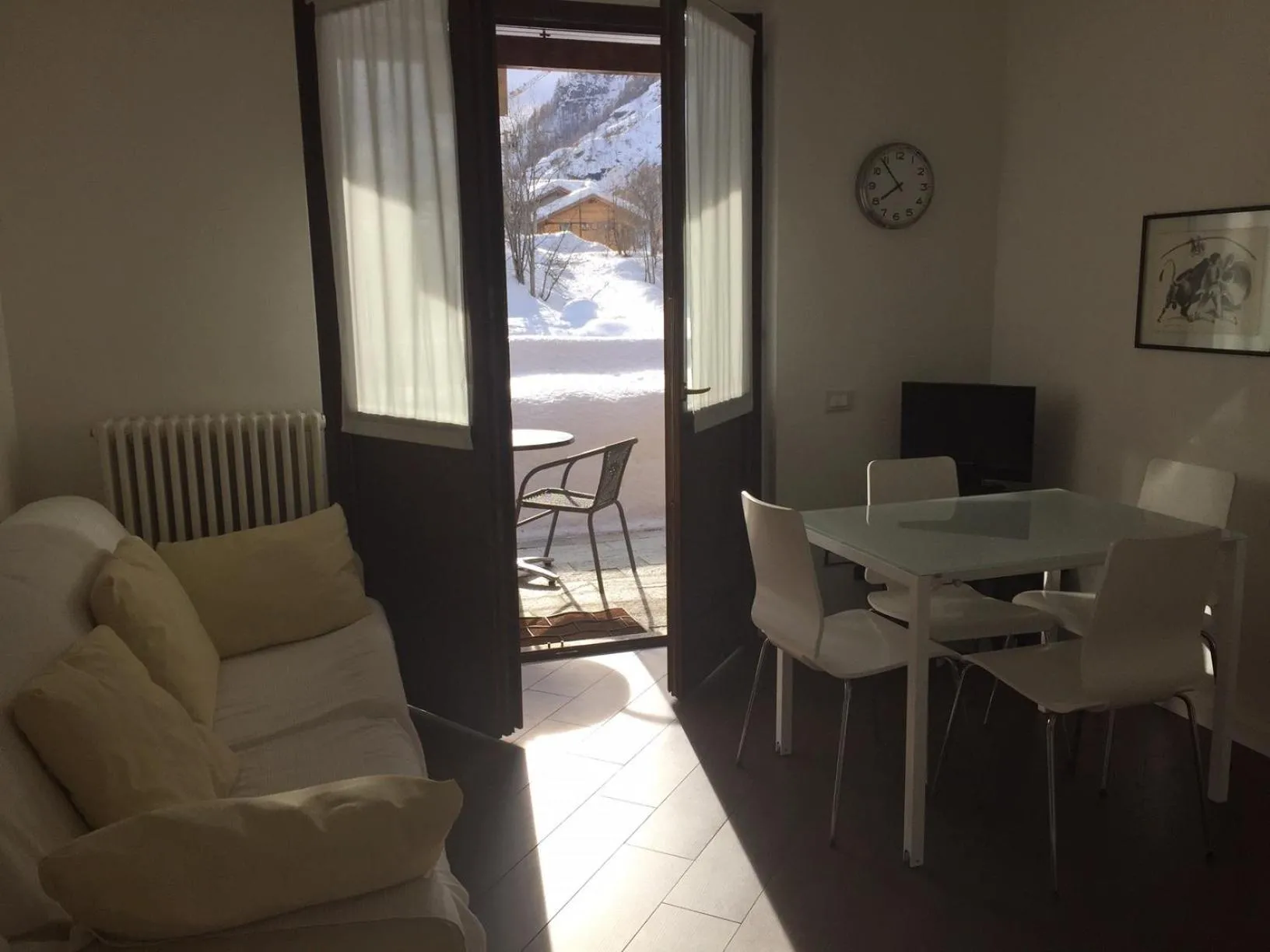 Living room in Residence Dei Walser