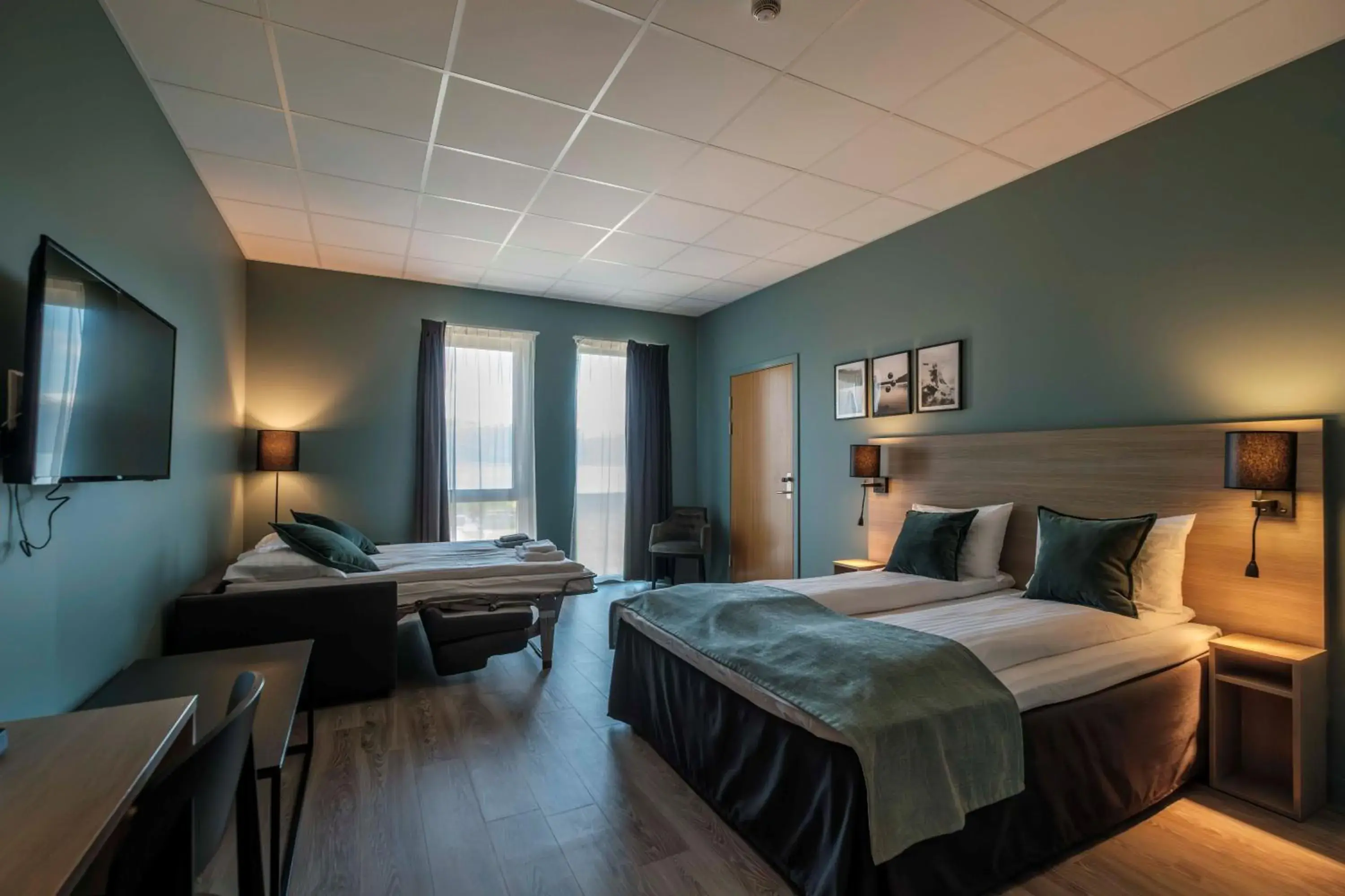 Photo of the whole room, Bed in Hardangerfjord Hotel Photo of the whole room, Bed in Hardangerfjord Hotel